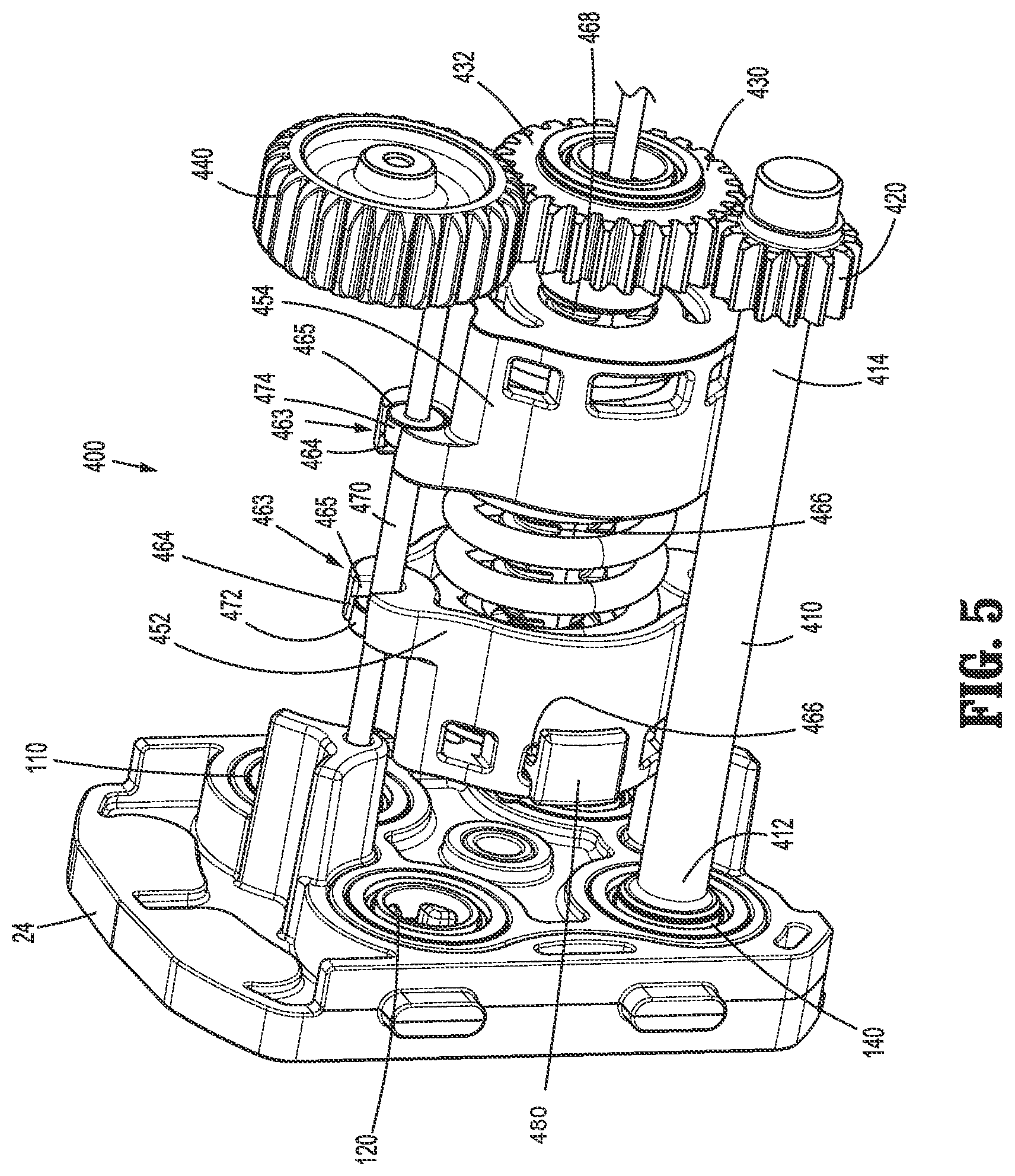 Patent US12310685 Figure 6 – Drive mechanisms for surgical instruments such as for use in robotic surgical systems