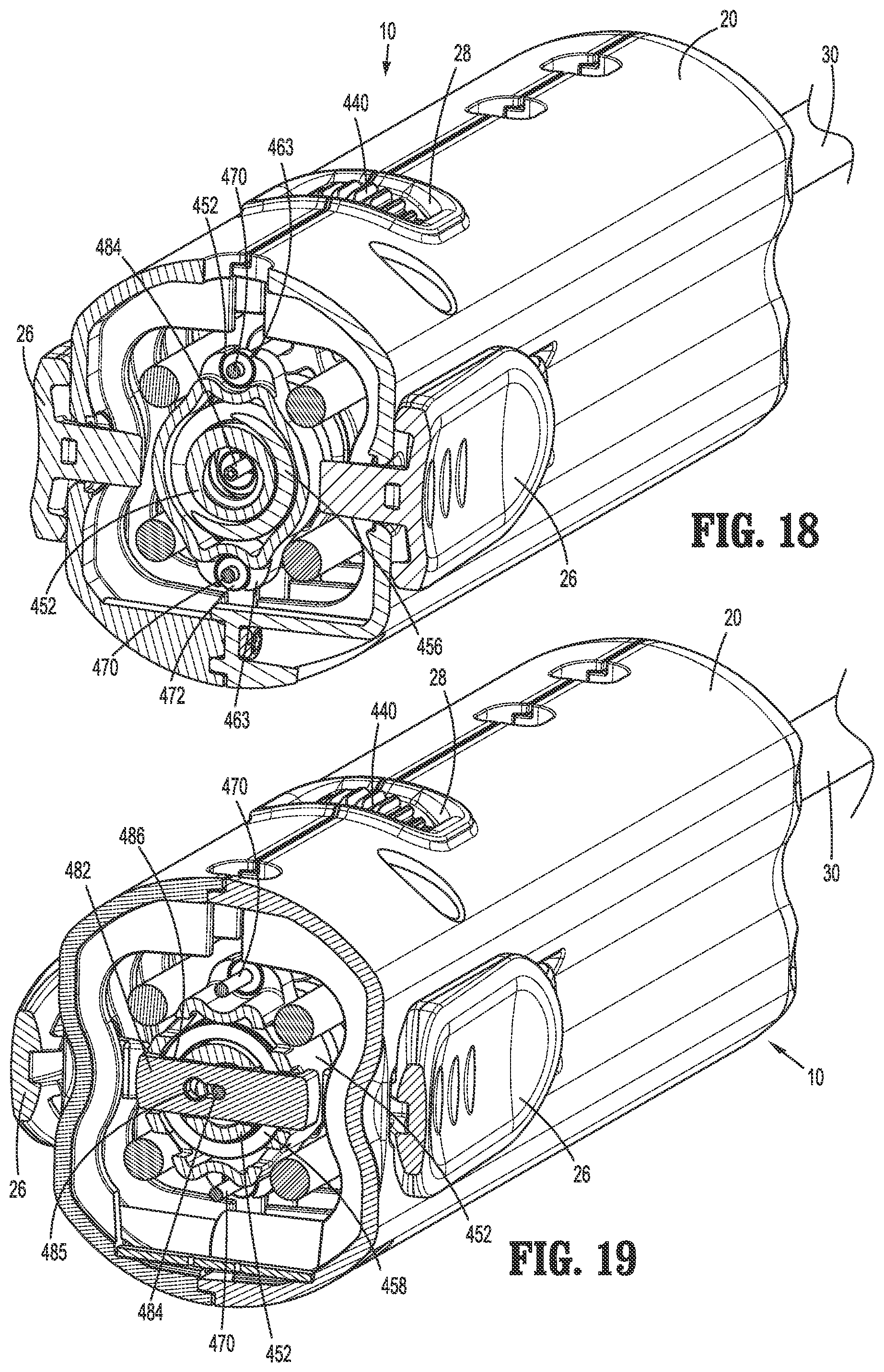 Patent US12310685 Figure 16 – Drive mechanisms for surgical instruments such as for use in robotic surgical systems