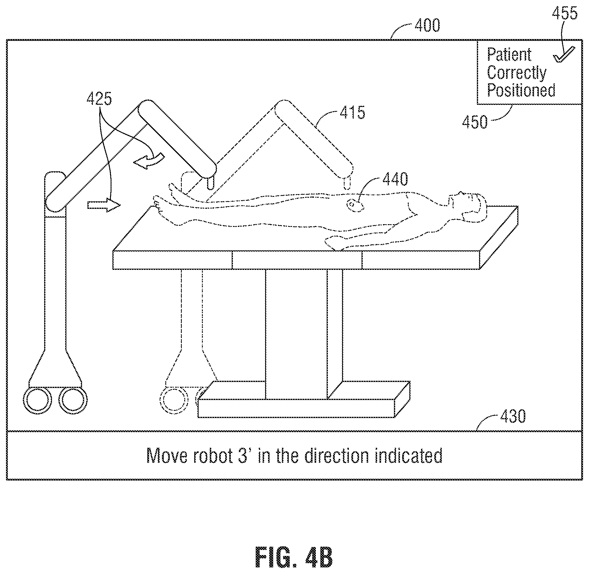 Patent US12310687 Figure 6 – Guidance for positioning a patient and surgical robot
