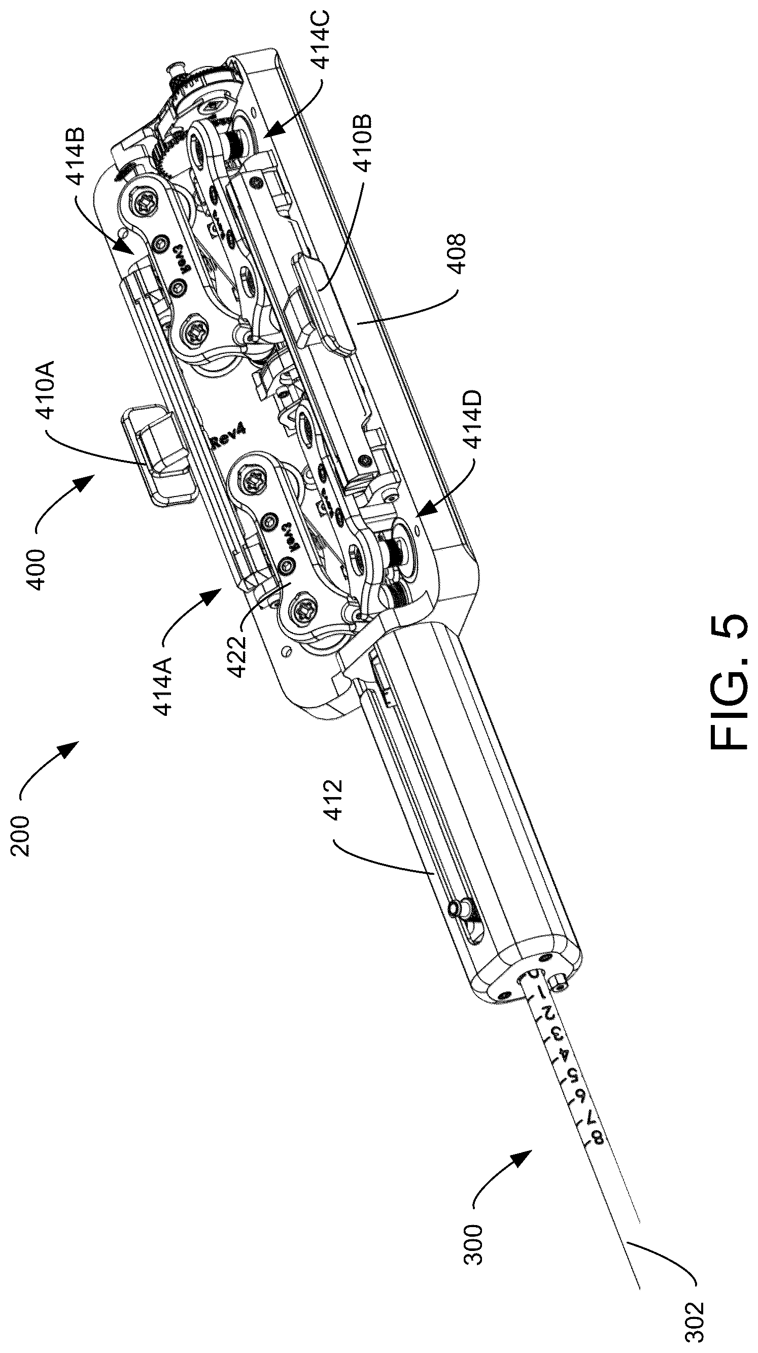 Patent US12310688 Figure 5 – Robotic delivery system for cardiac implants
