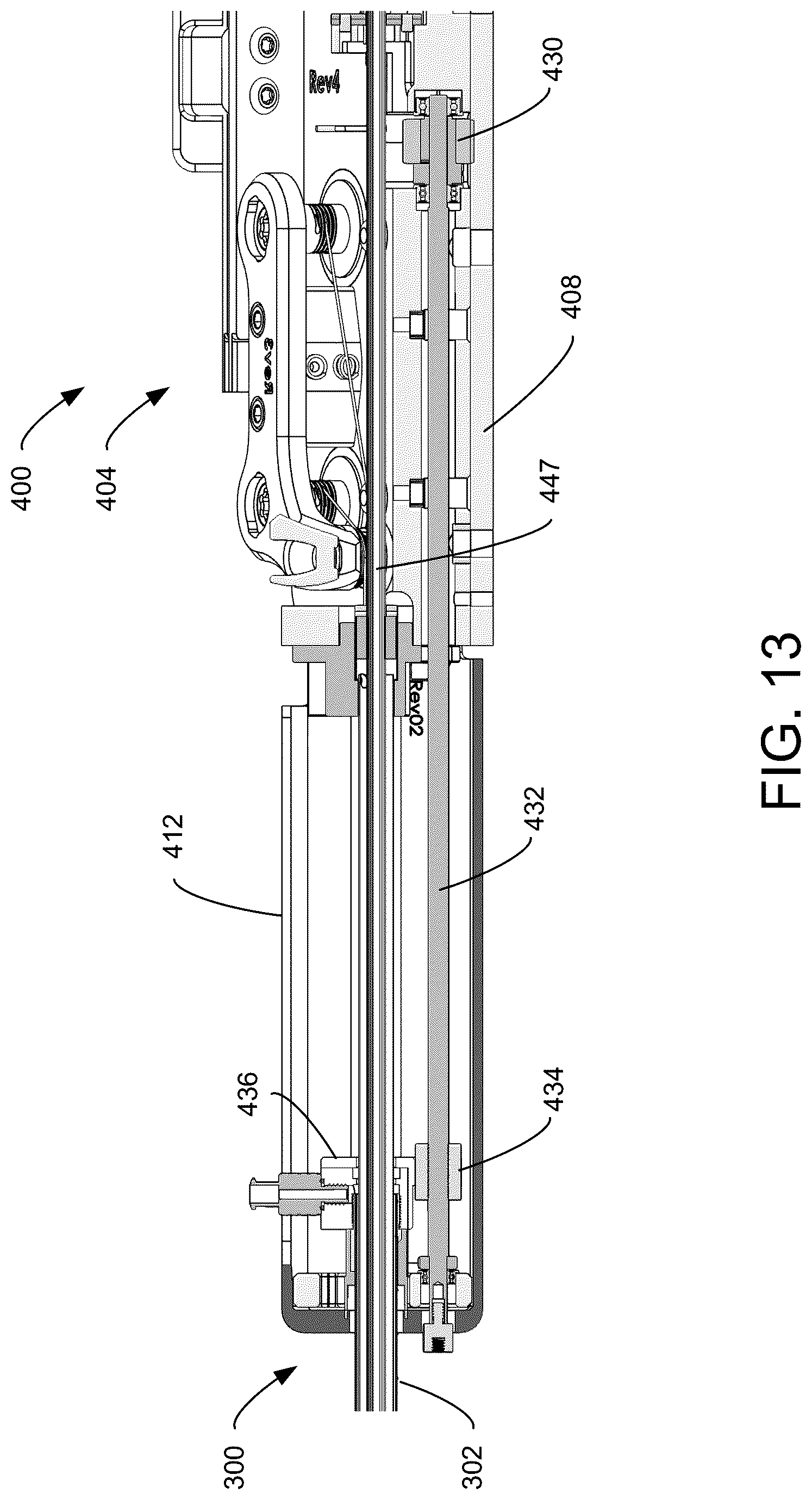 Patent US12310688 Figure 13 – Robotic delivery system for cardiac implants