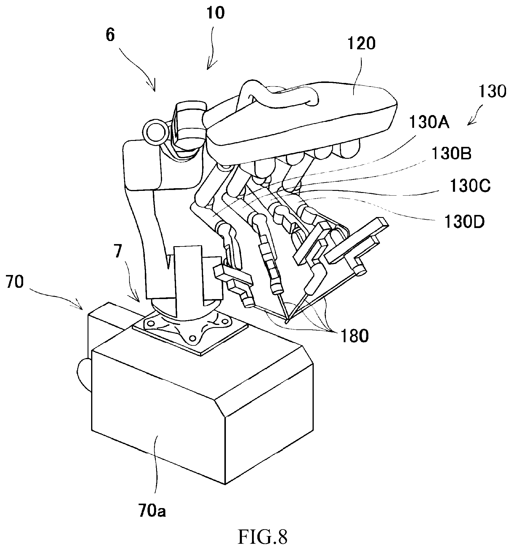 Patent US12310689 Figure 8 – Diagnosis/treatment support robot, diagnosis/treatment support robot system, and diagnosis/treatment support method