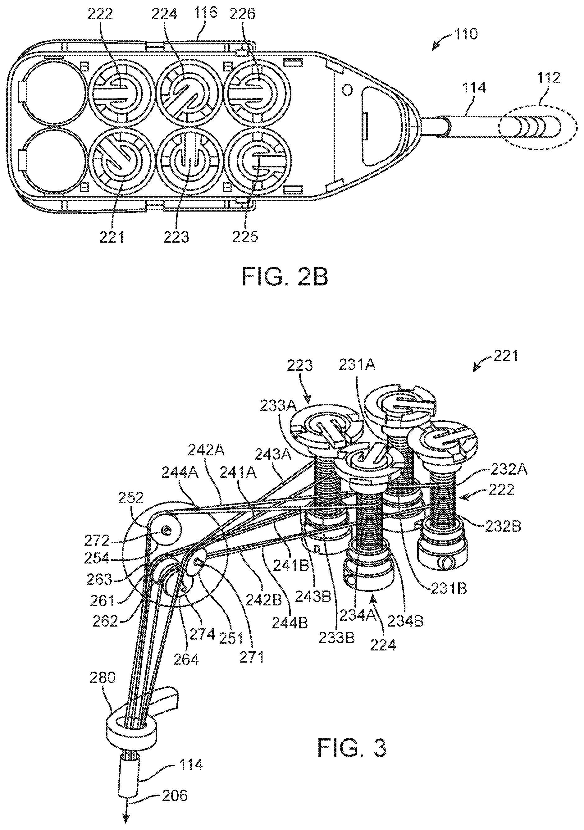 Patent US12310691 Figure 3 – Multi-cable medical instrument
