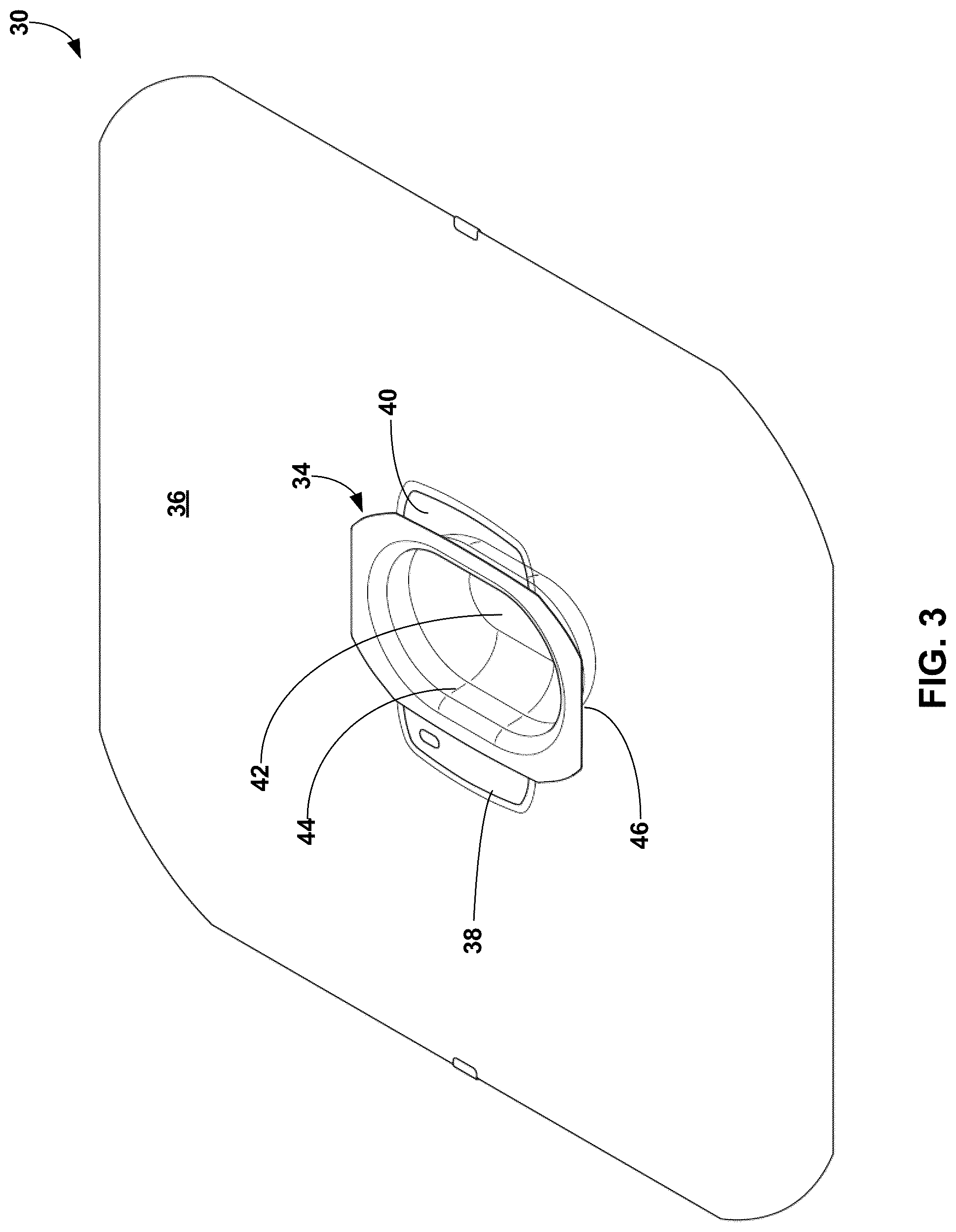 Patent US12310692 Figure 3 – Surgical drape for thermal treatment basin