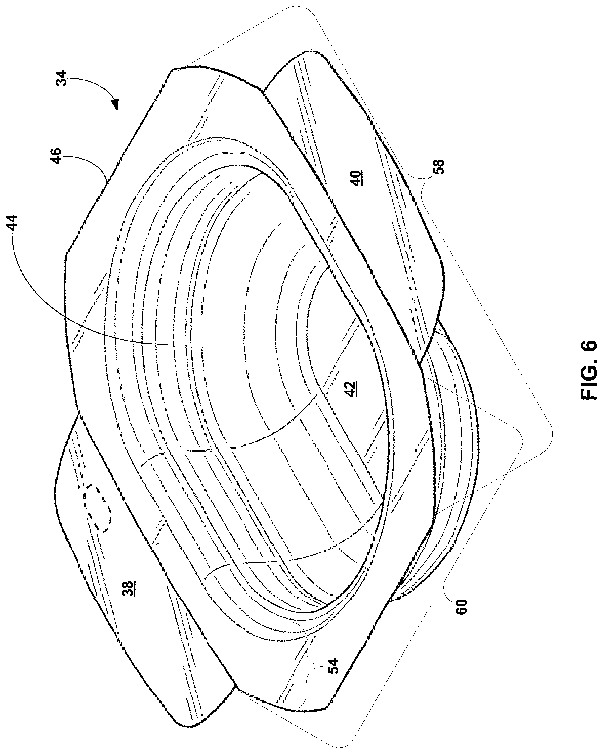 Patent US12310692 Figure 5 – Surgical drape for thermal treatment basin