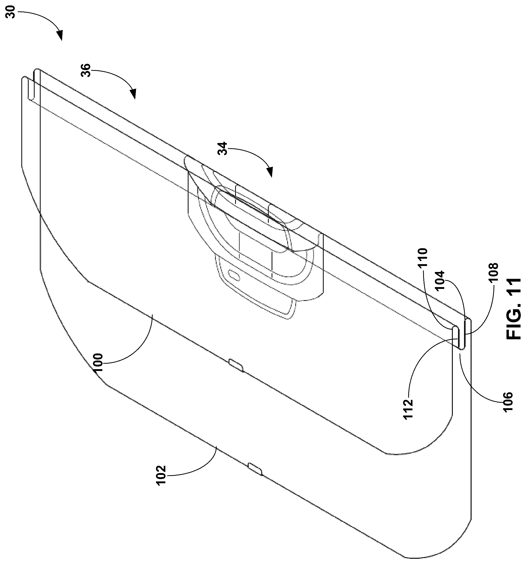 Patent US12310692 Figure 10 – Surgical drape for thermal treatment basin