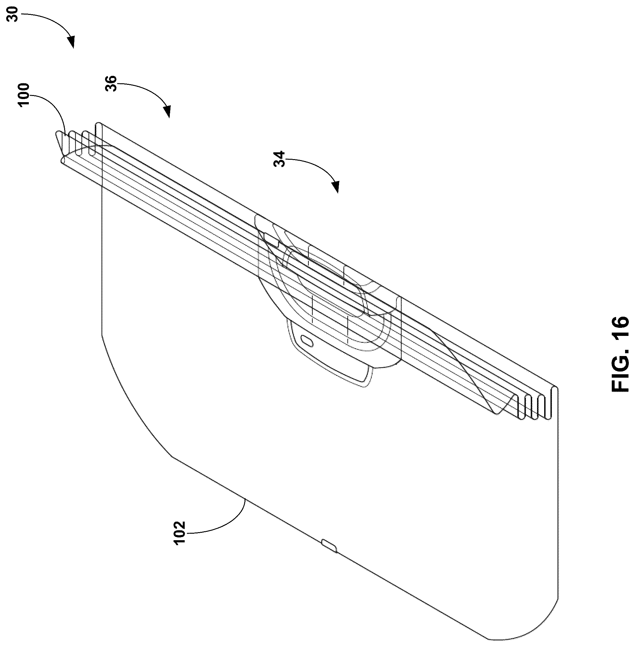 Patent US12310692 Figure 15 – Surgical drape for thermal treatment basin
