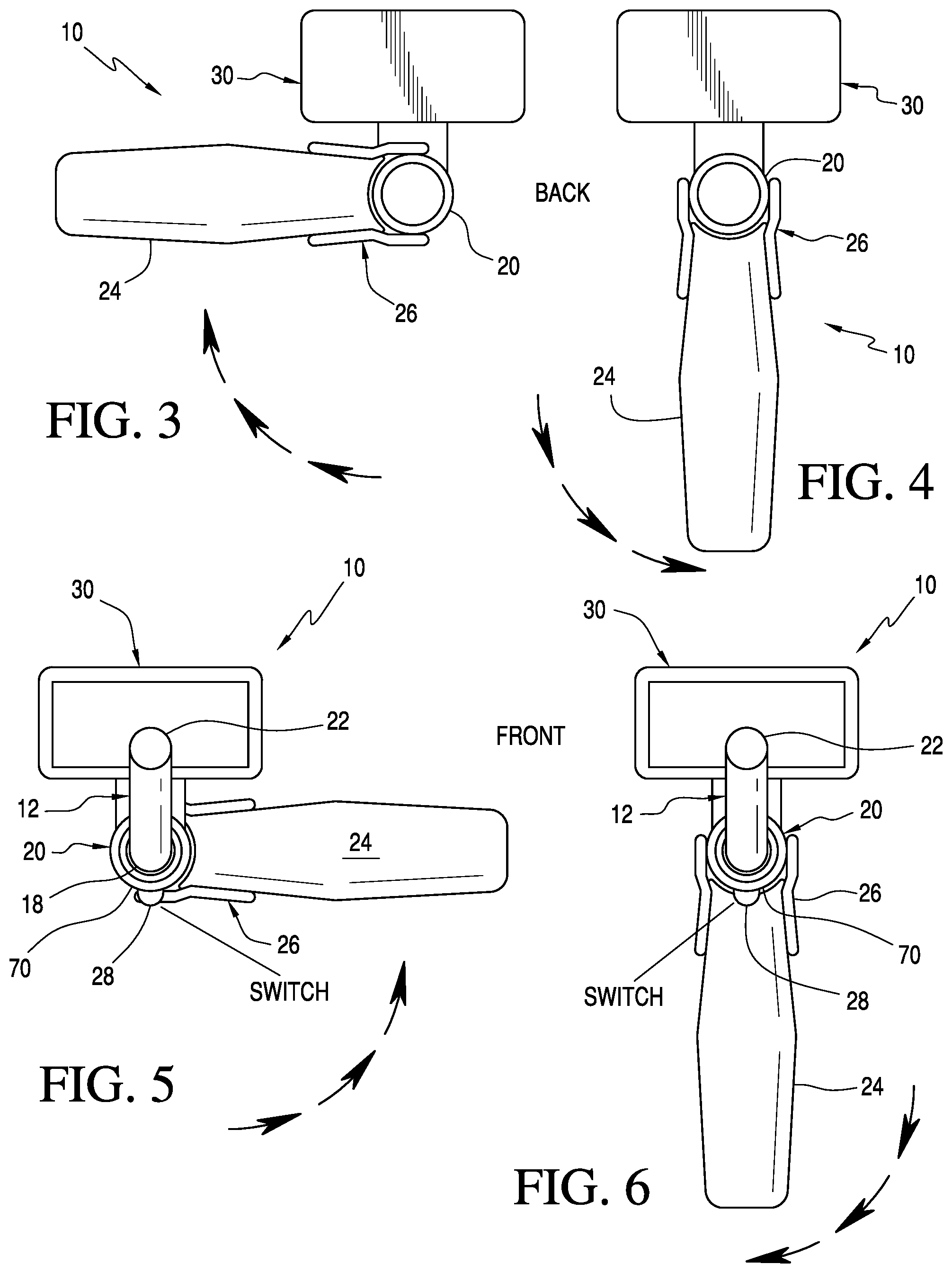 Patent US12310701 Figure 2 – Device for measuring the infrared output of the abreu brain thermal tunnel