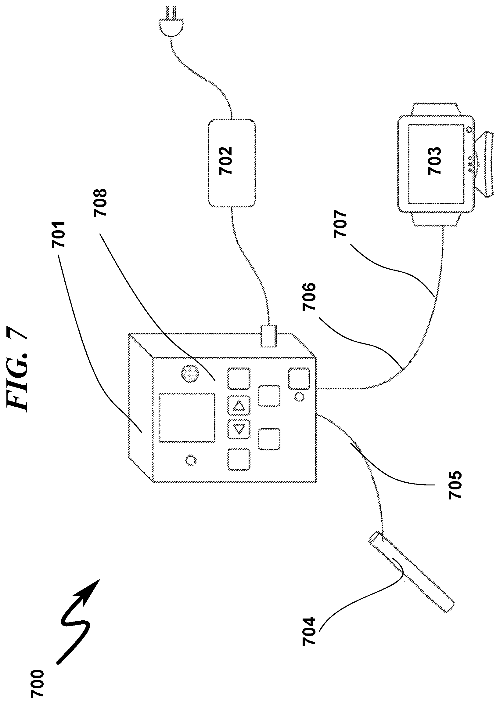 Patent US12310704 Figure 7 – Blood pressure monitoring with zero function system and method