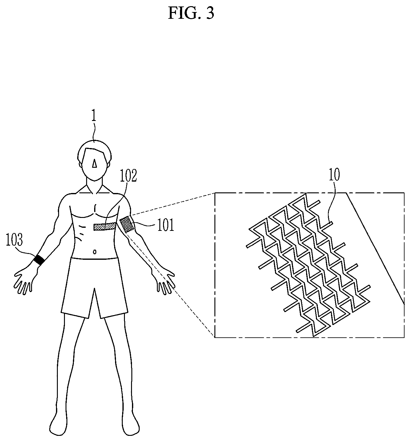 Patent US12310711 Figure 3 – Wearable device and method for controlling the same