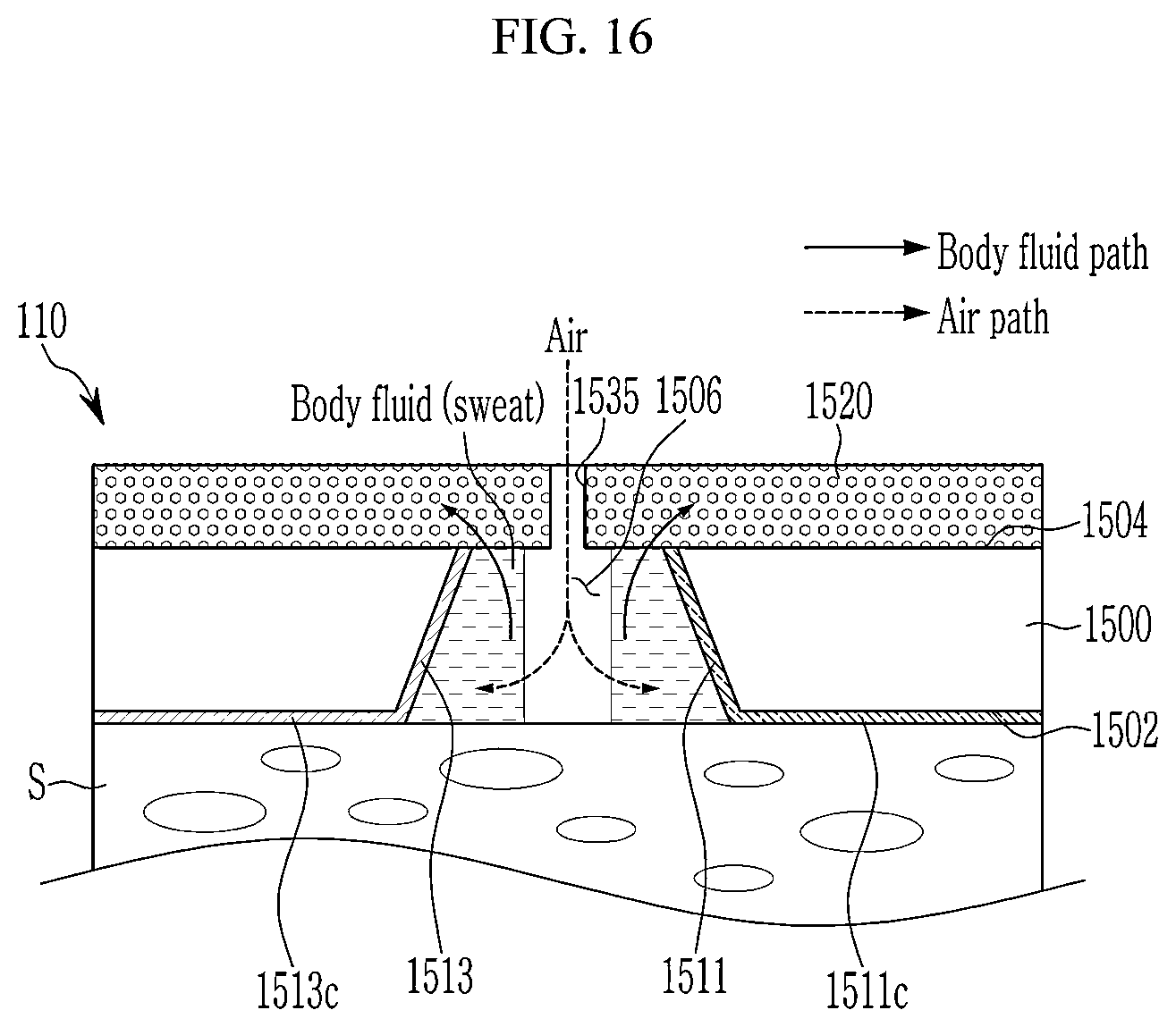 Patent US12310711 Figure 16 – Wearable device and method for controlling the same