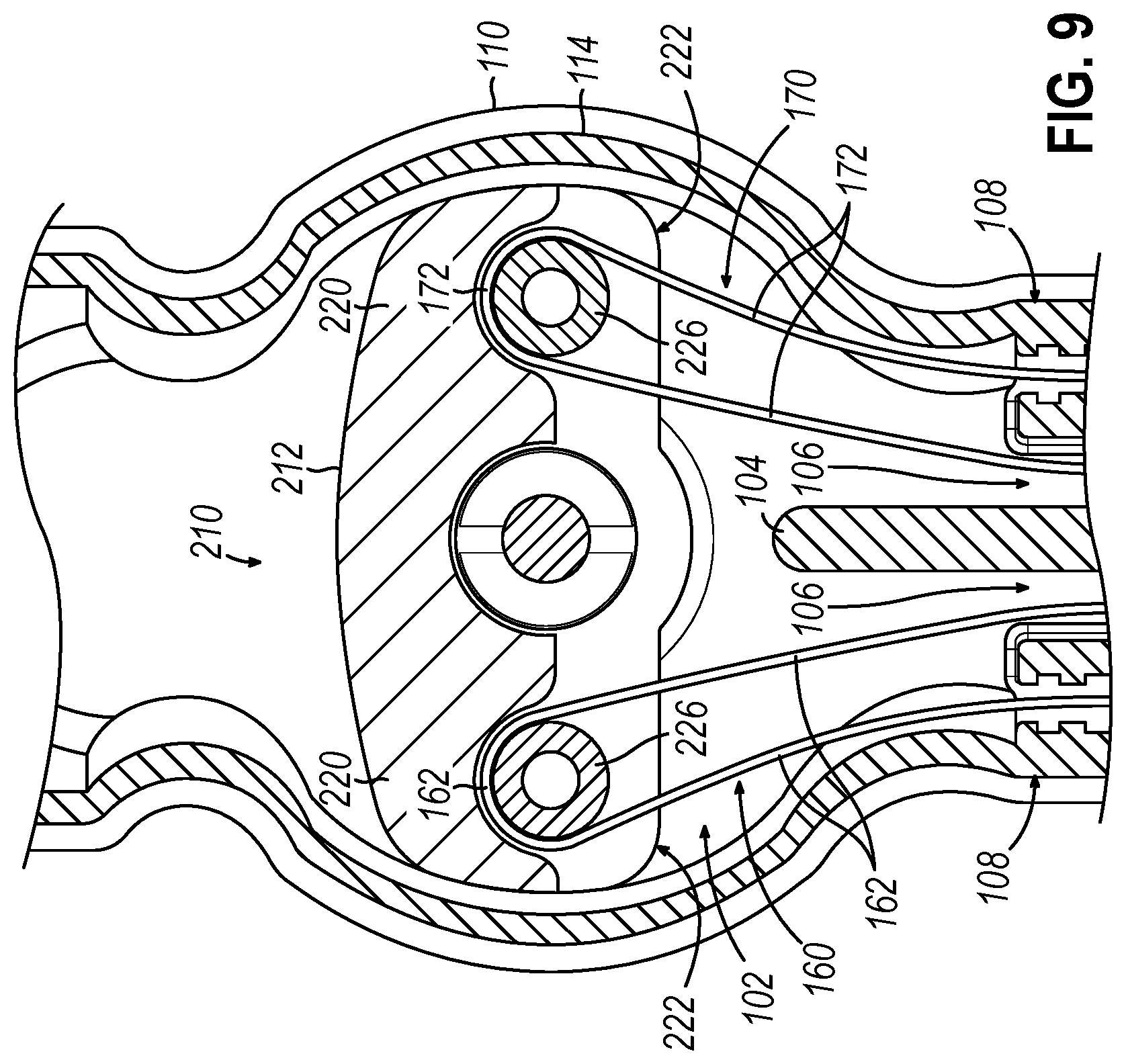 Patent US12310715 Figure 9 – Catheter deflection system with deflection load limiter