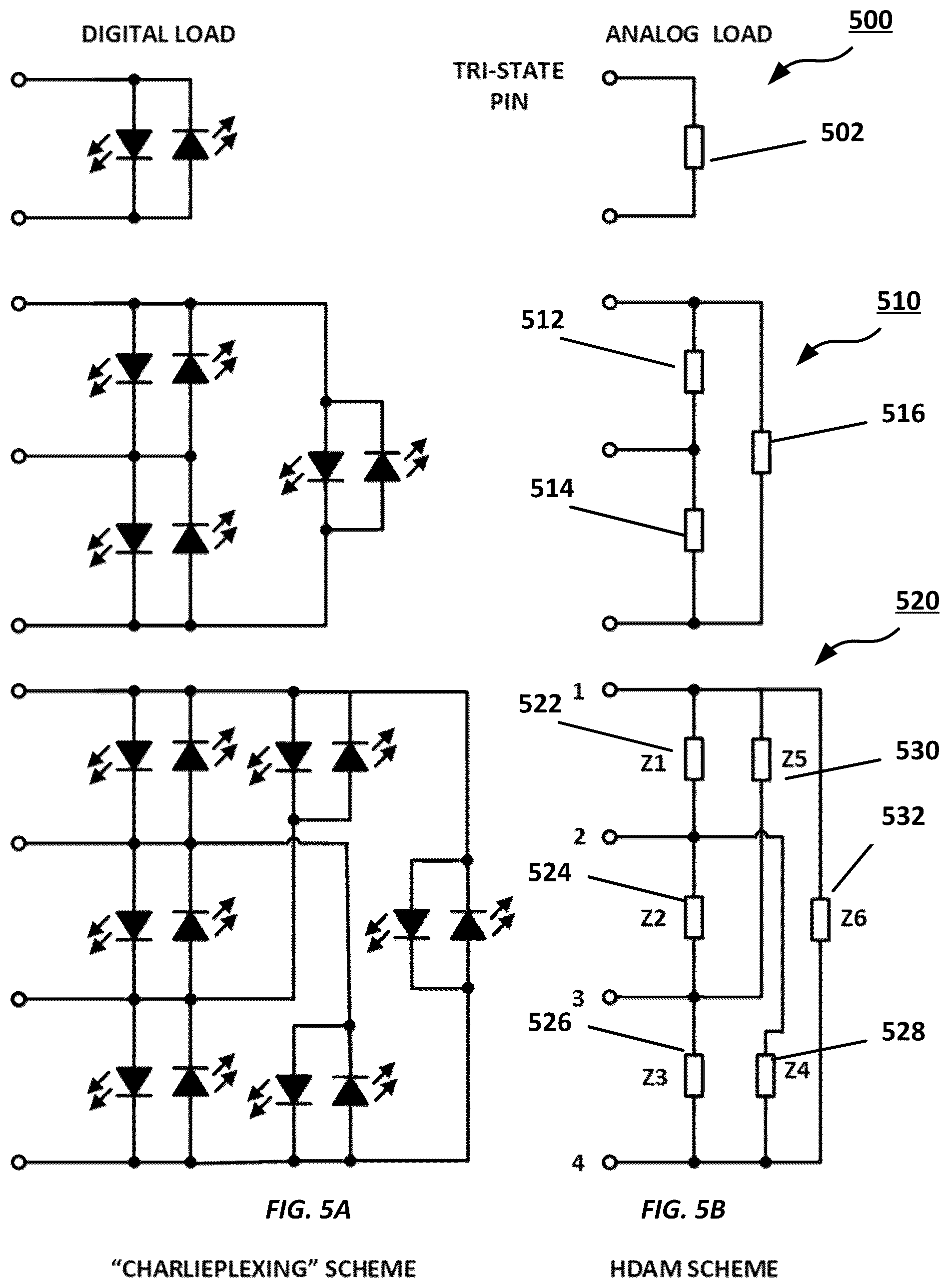 Patent US12310725 Figure 5 – High density analog multipexing