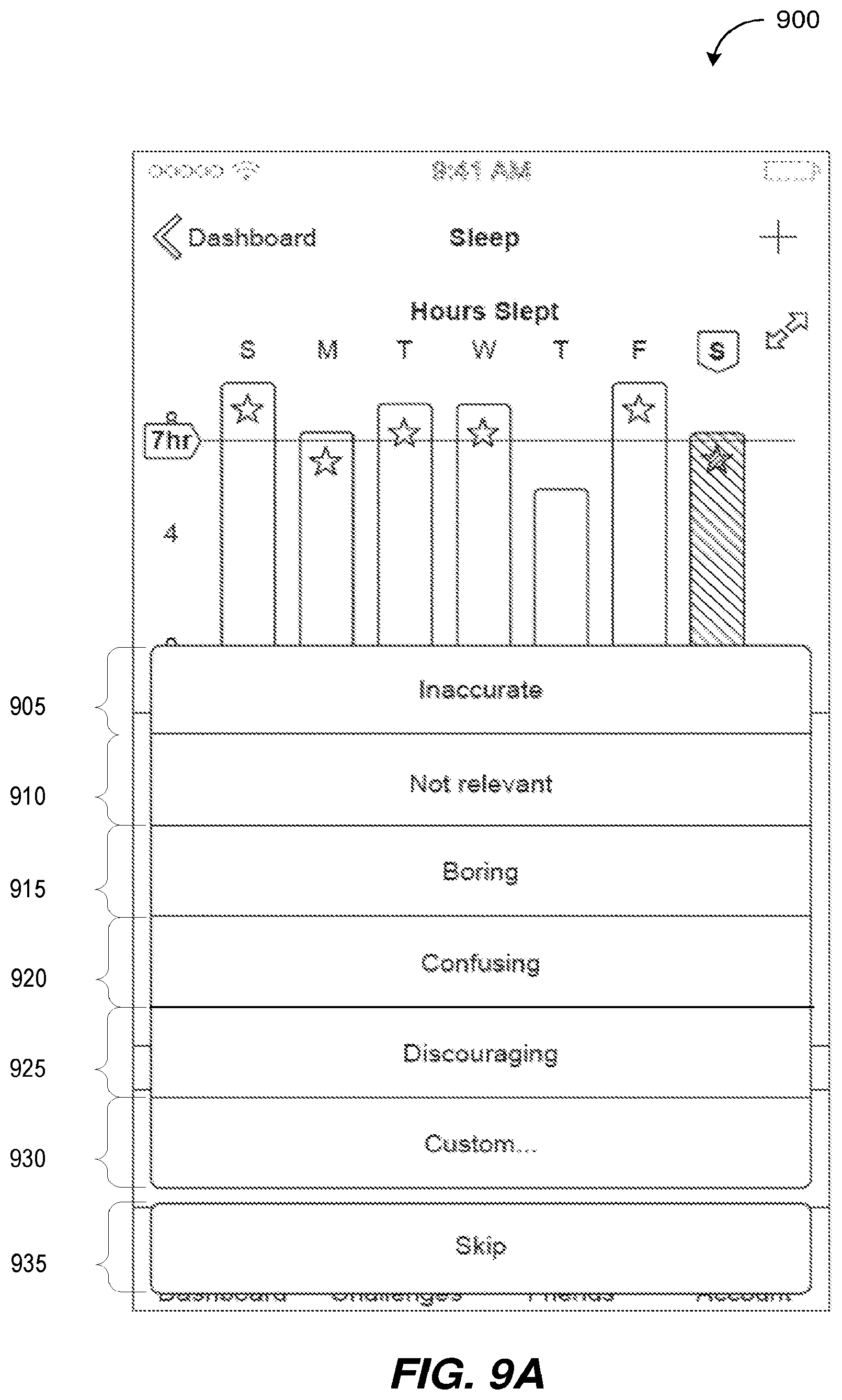 Patent US12310748 Figure 11 – Presenting health related messages to users of an activity/health monitoring platform