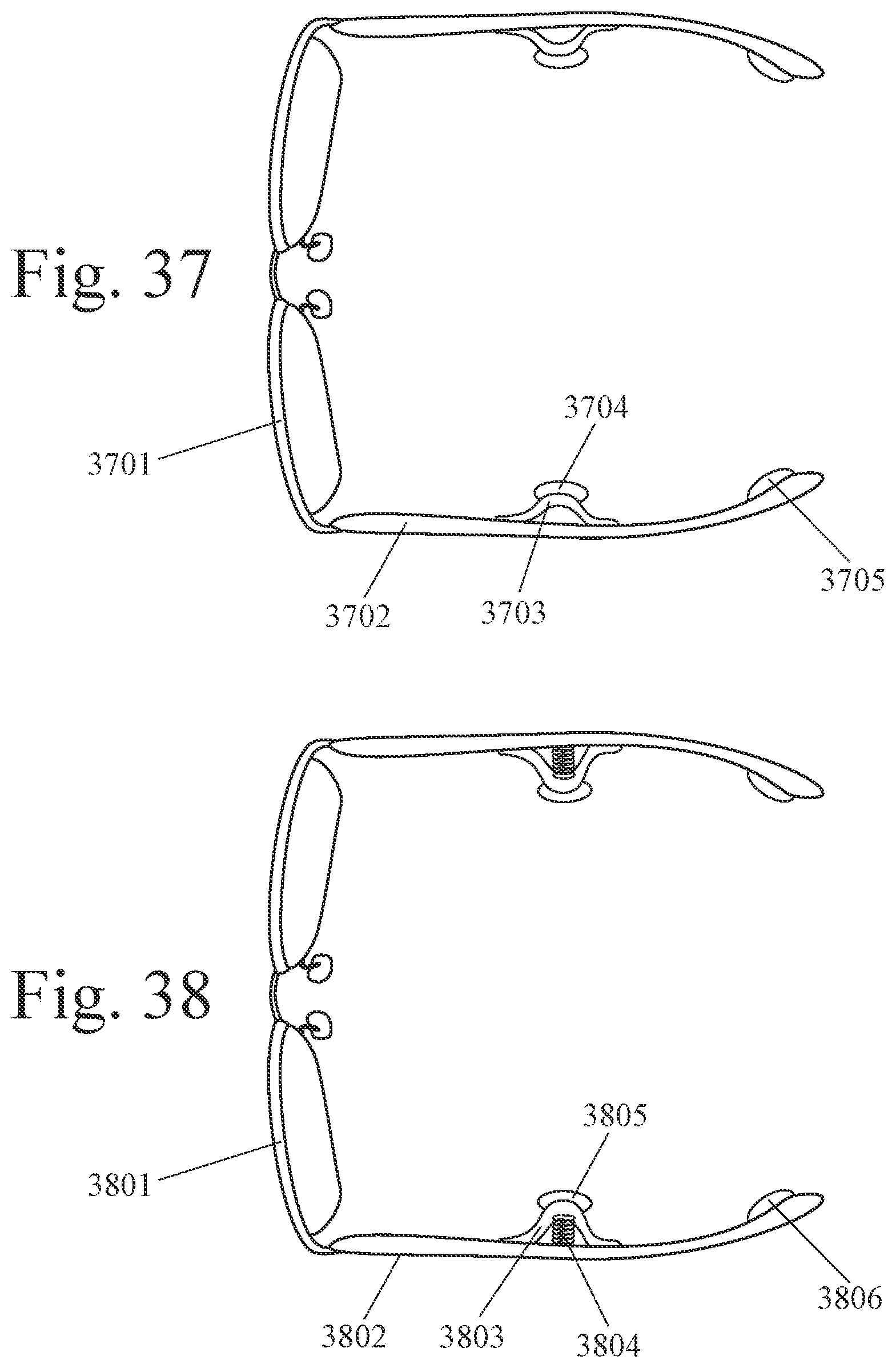 Patent US12310749 Figure 13 – Eyewear (eyeglasses) with electrodes (EEG sensors) for prediction and/or detection of health events or use as a brain-to-computer interface (BCI)