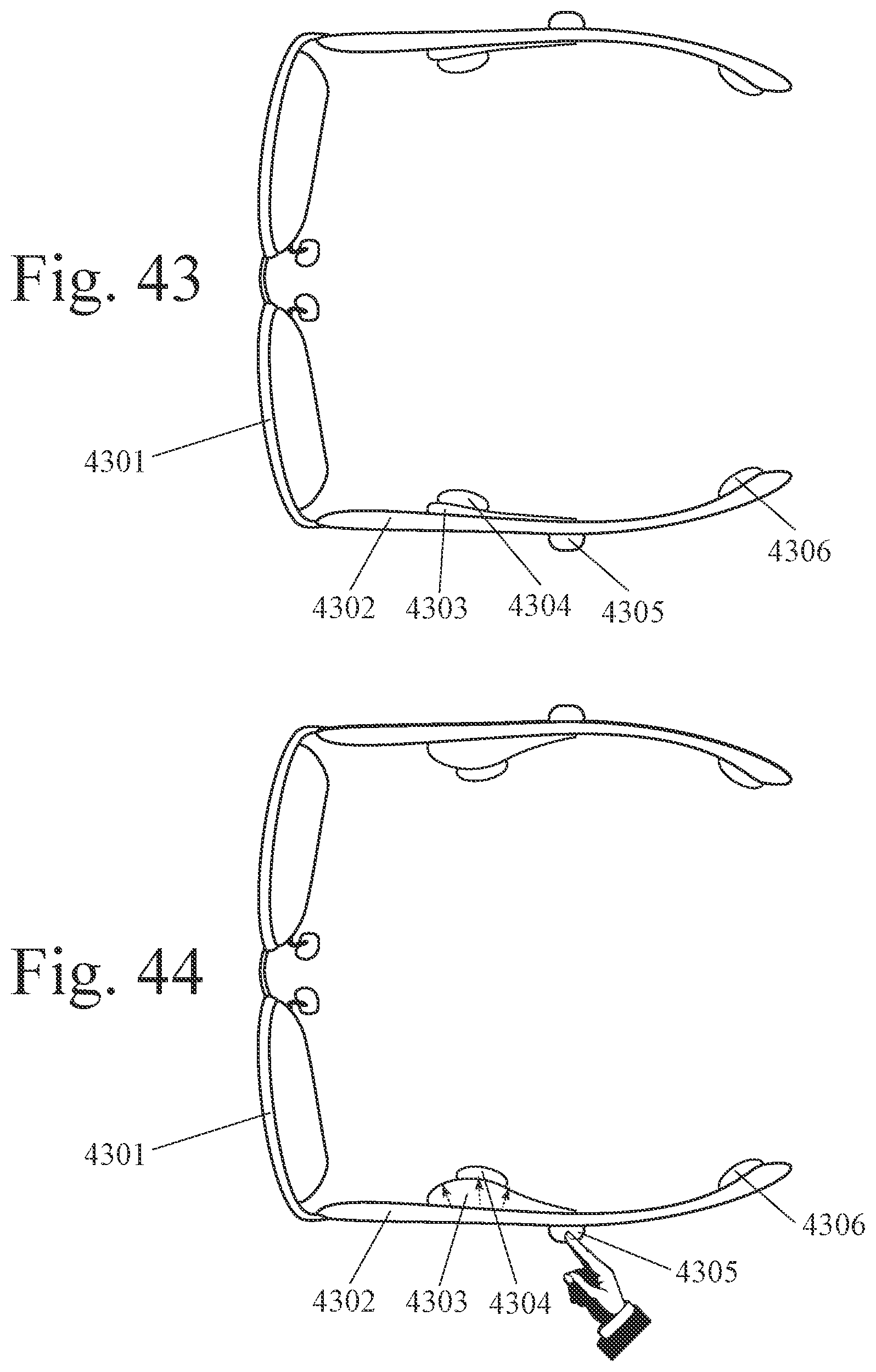 Patent US12310749 Figure 16 – Eyewear (eyeglasses) with electrodes (EEG sensors) for prediction and/or detection of health events or use as a brain-to-computer interface (BCI)