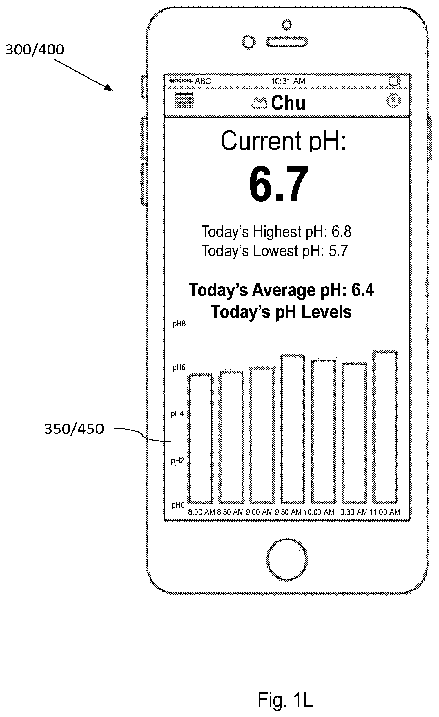 Patent US12310752 Figure 8 – Systems for measuring patient physiologic parameters