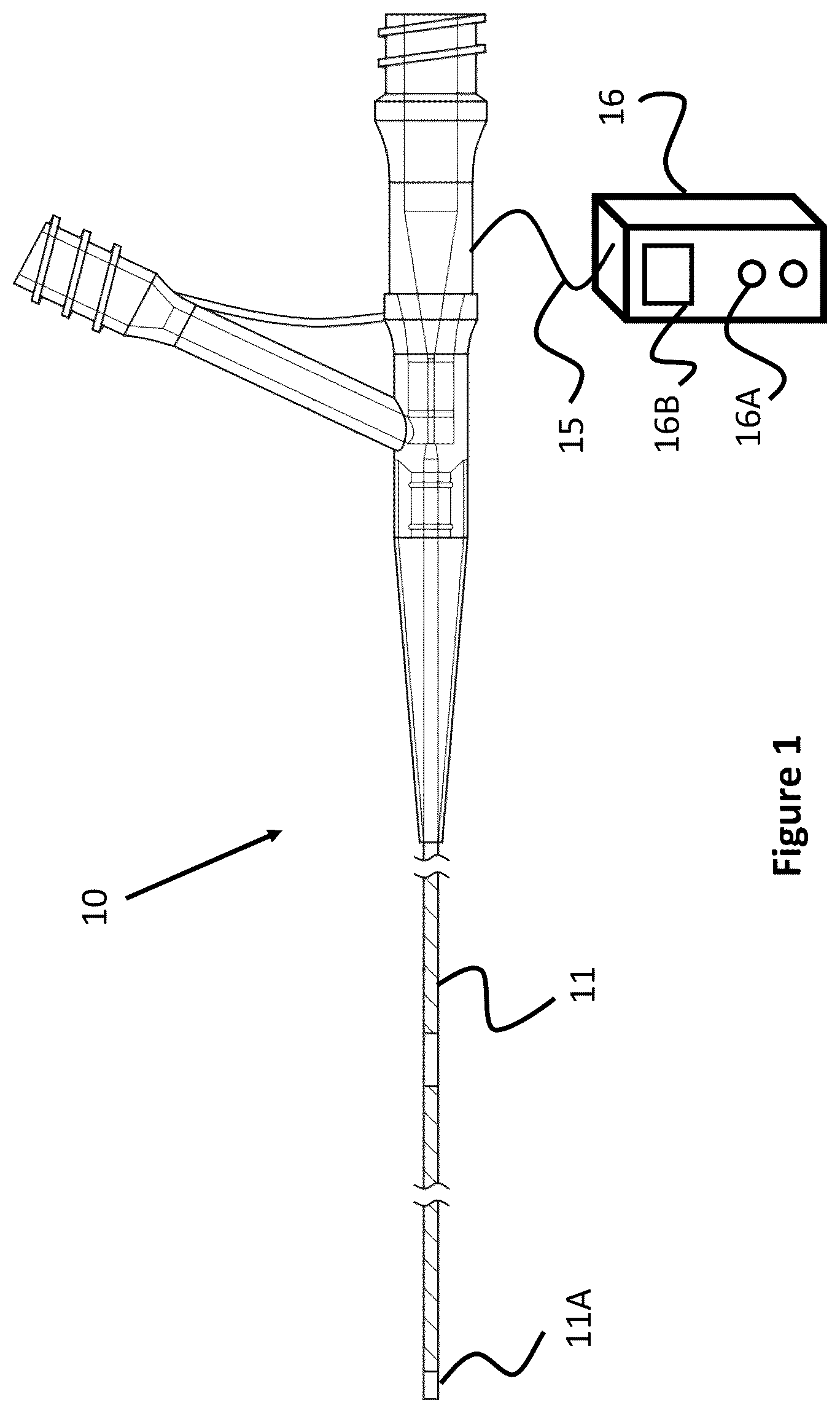 Patent US12310754 Figure 1 – Catheter circuit