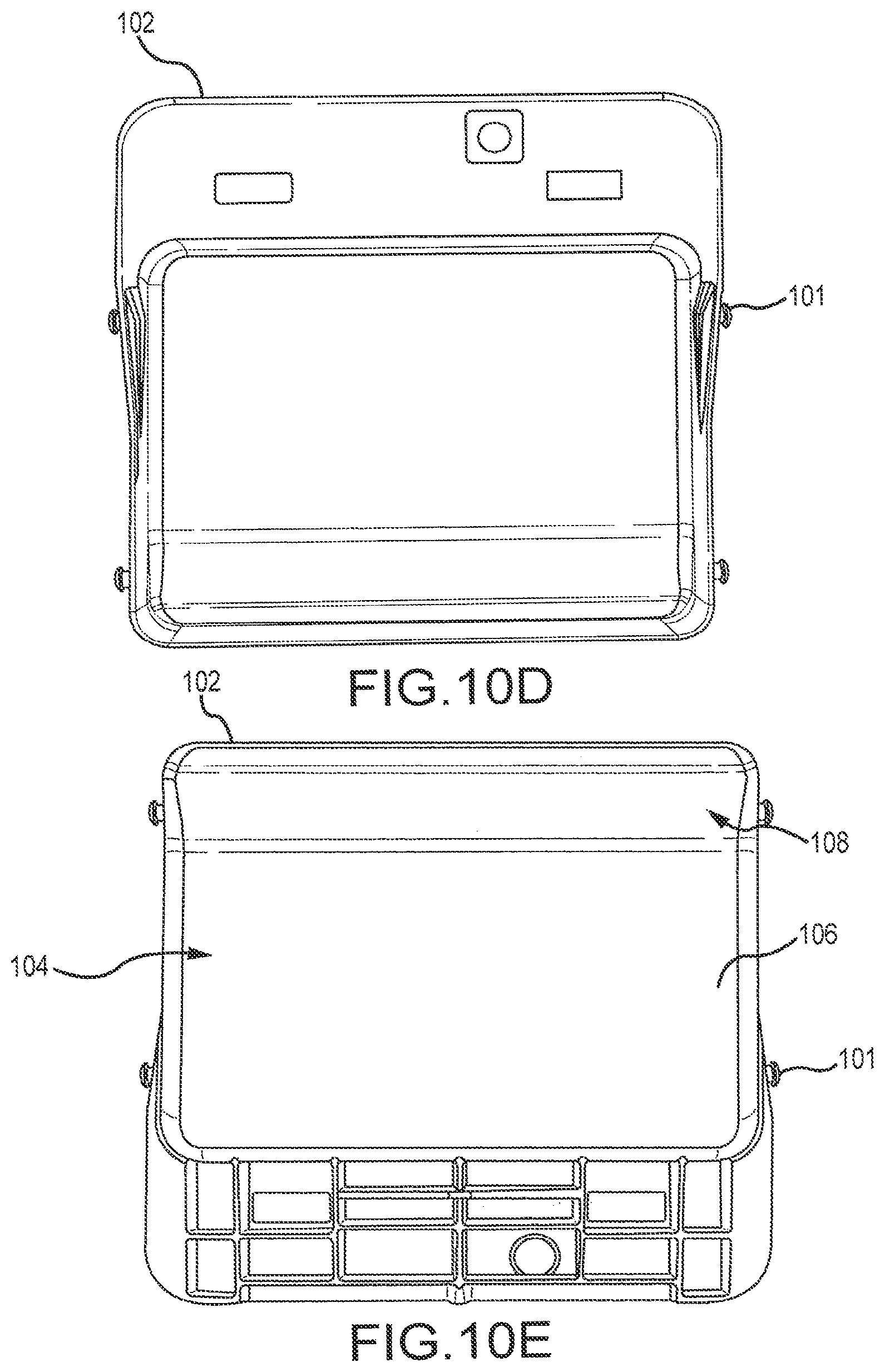 Patent US12310766 Figure 5 – X-ray mammography and/or breast tomosynthesis using a compression paddle