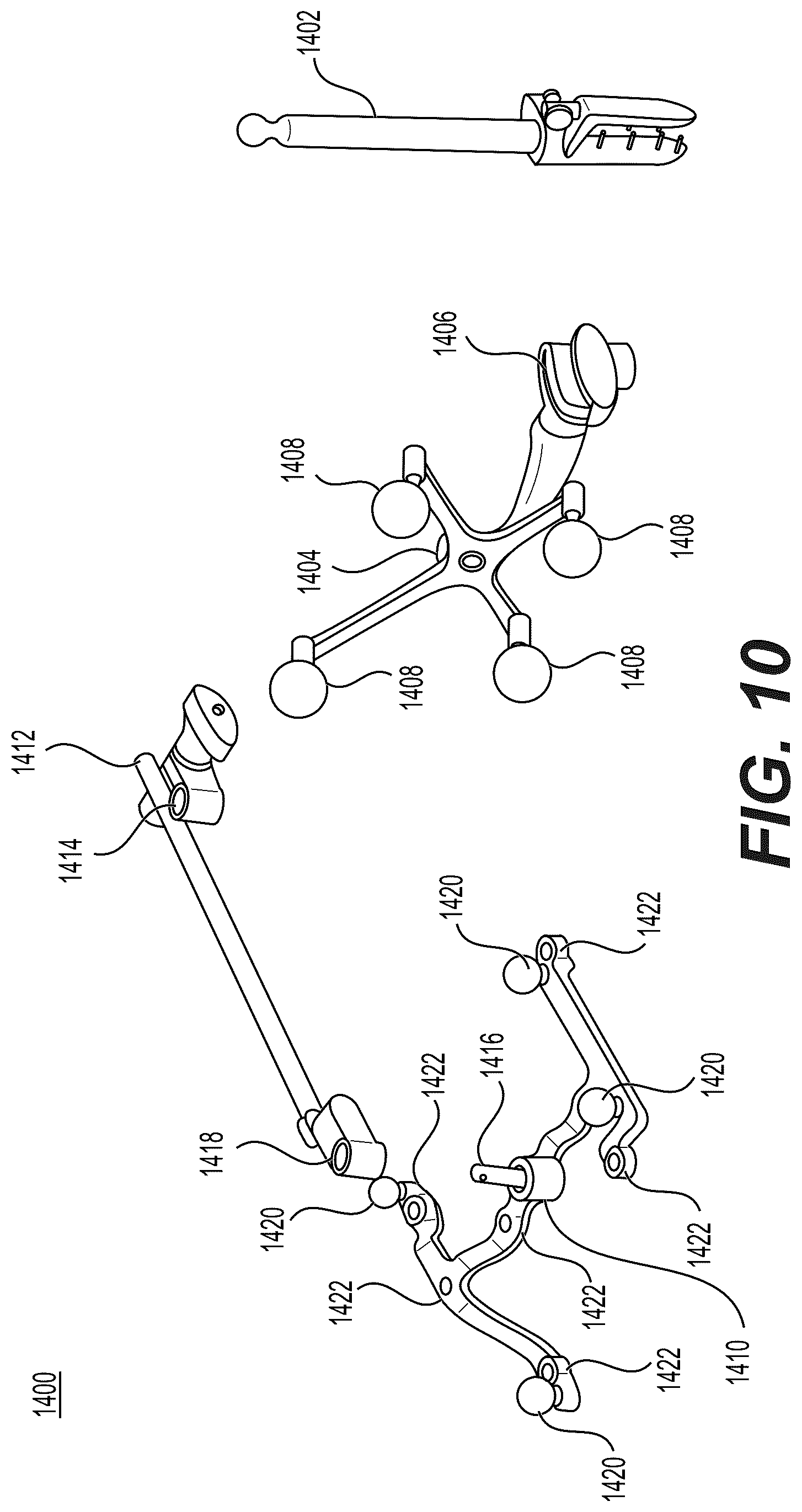 Patent US12310776 Figure 10 – Fixtures for fluoroscopic imaging systems and related navigation systems and methods