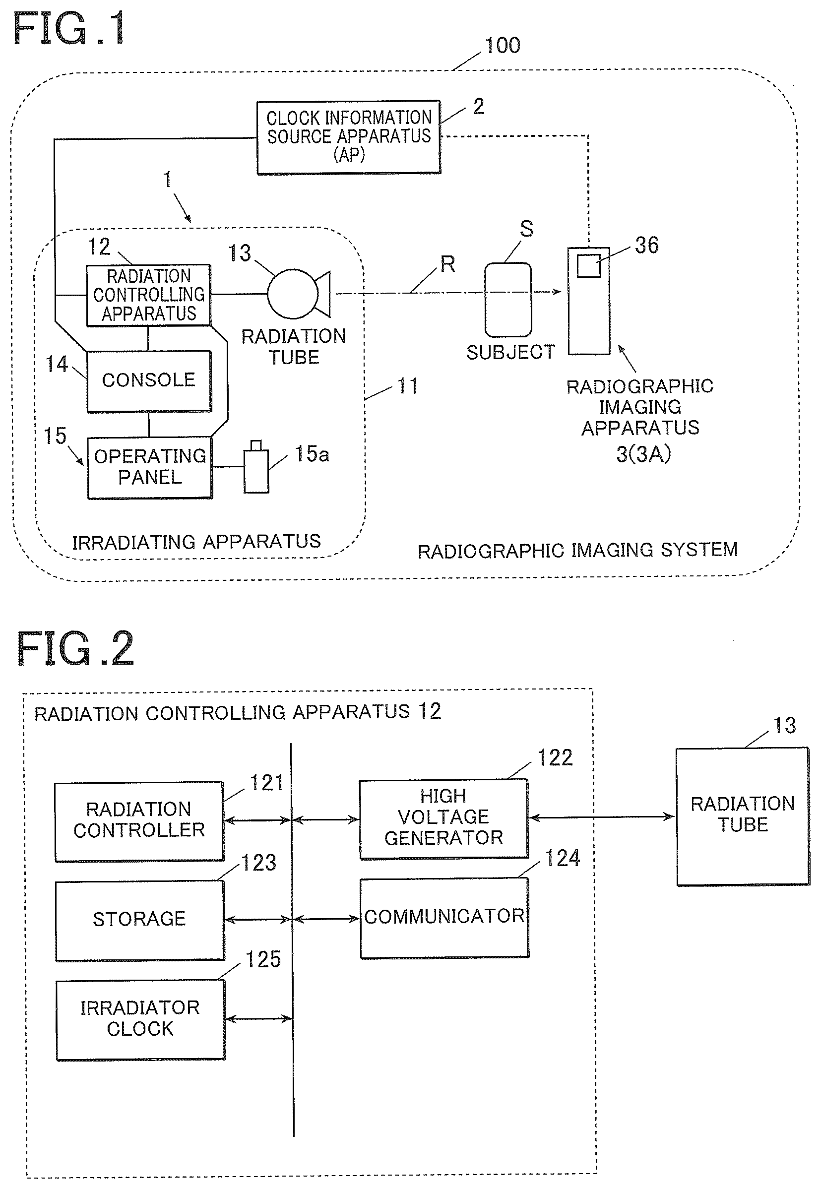 Patent US12310780 Figure 1 – Radiographic imaging system