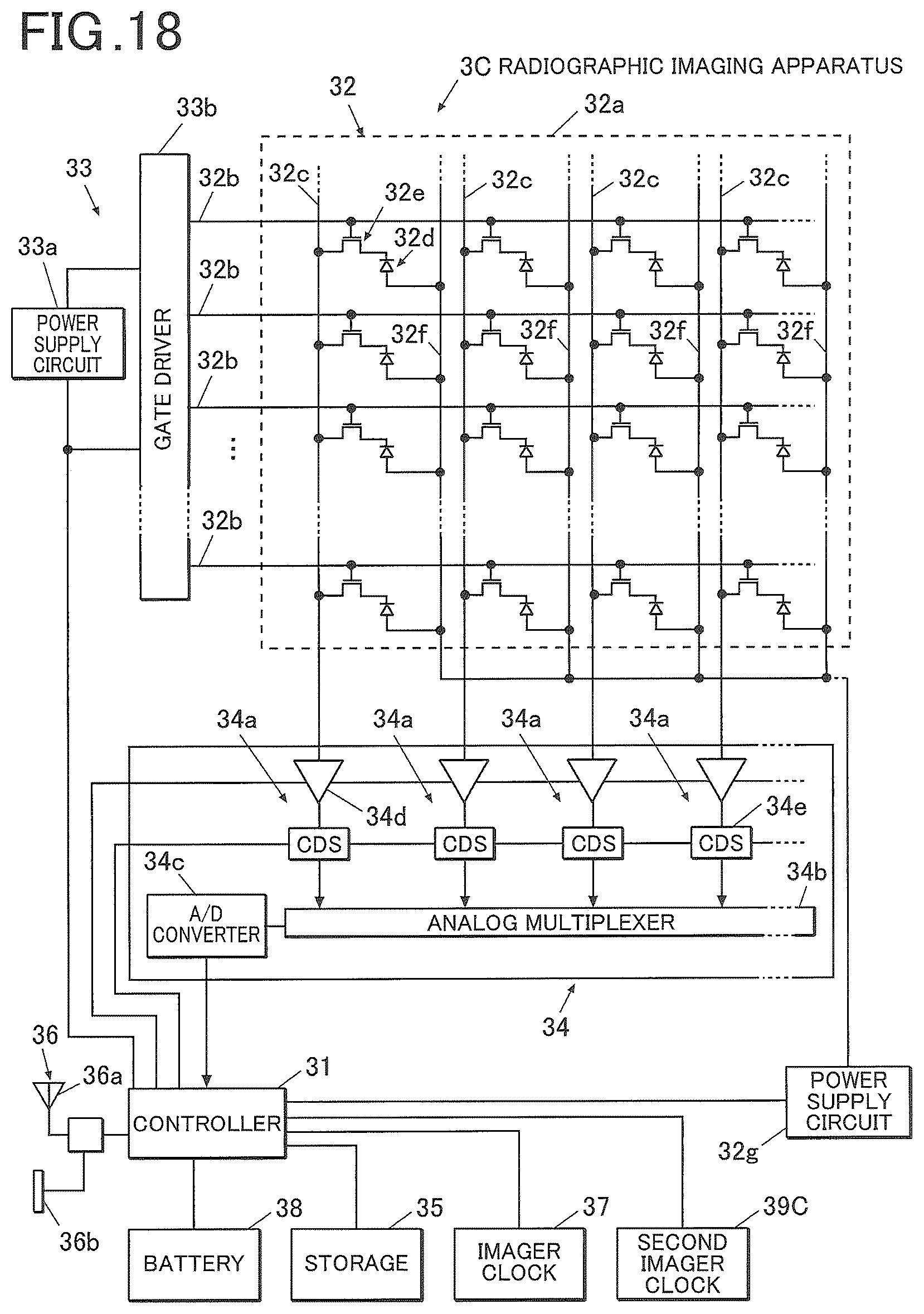 Patent US12310780 Figure 13 – Radiographic imaging system