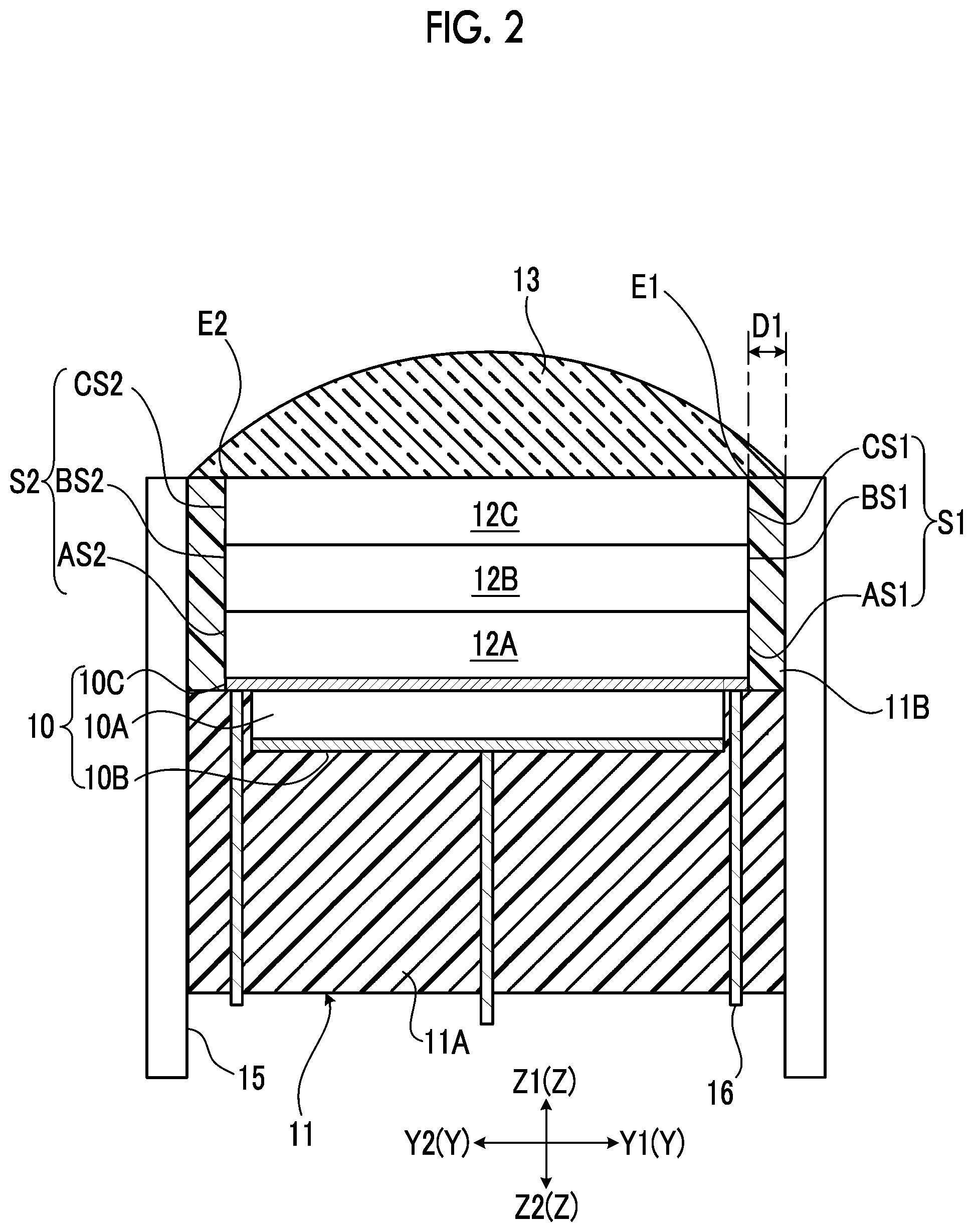 Patent US12310791 Figure 2 – Ultrasound probe and ultrasound diagnostic apparatus