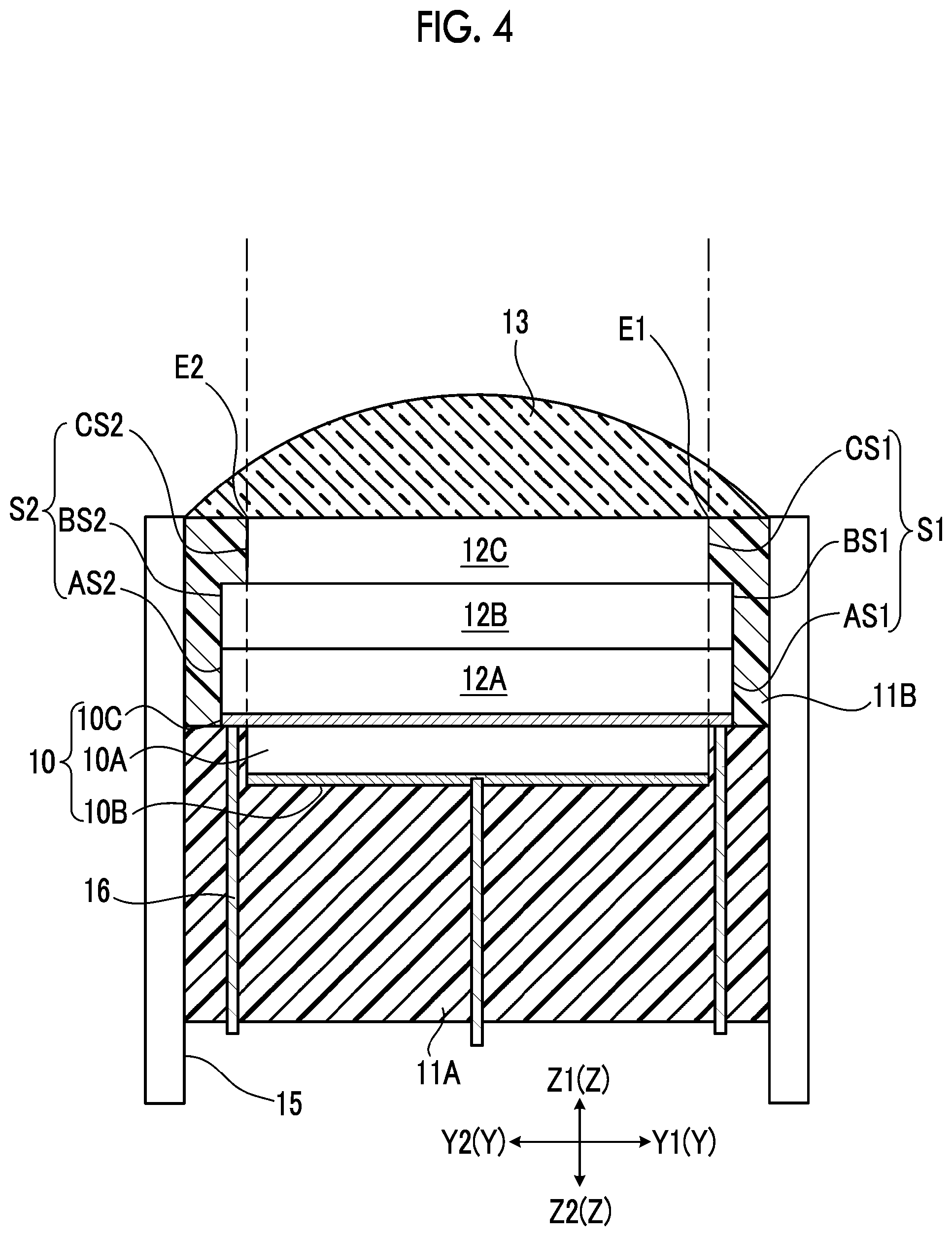 Patent US12310791 Figure 4 – Ultrasound probe and ultrasound diagnostic apparatus