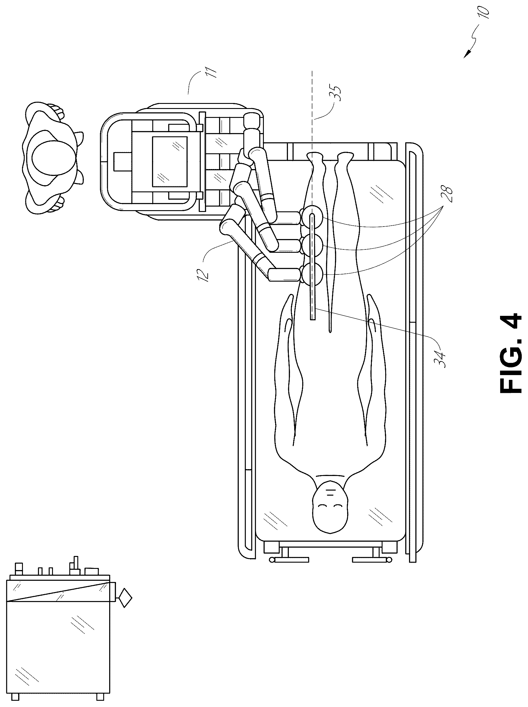 Patent US12310803 Figure 4 – Functional indicators for robotic medical systems