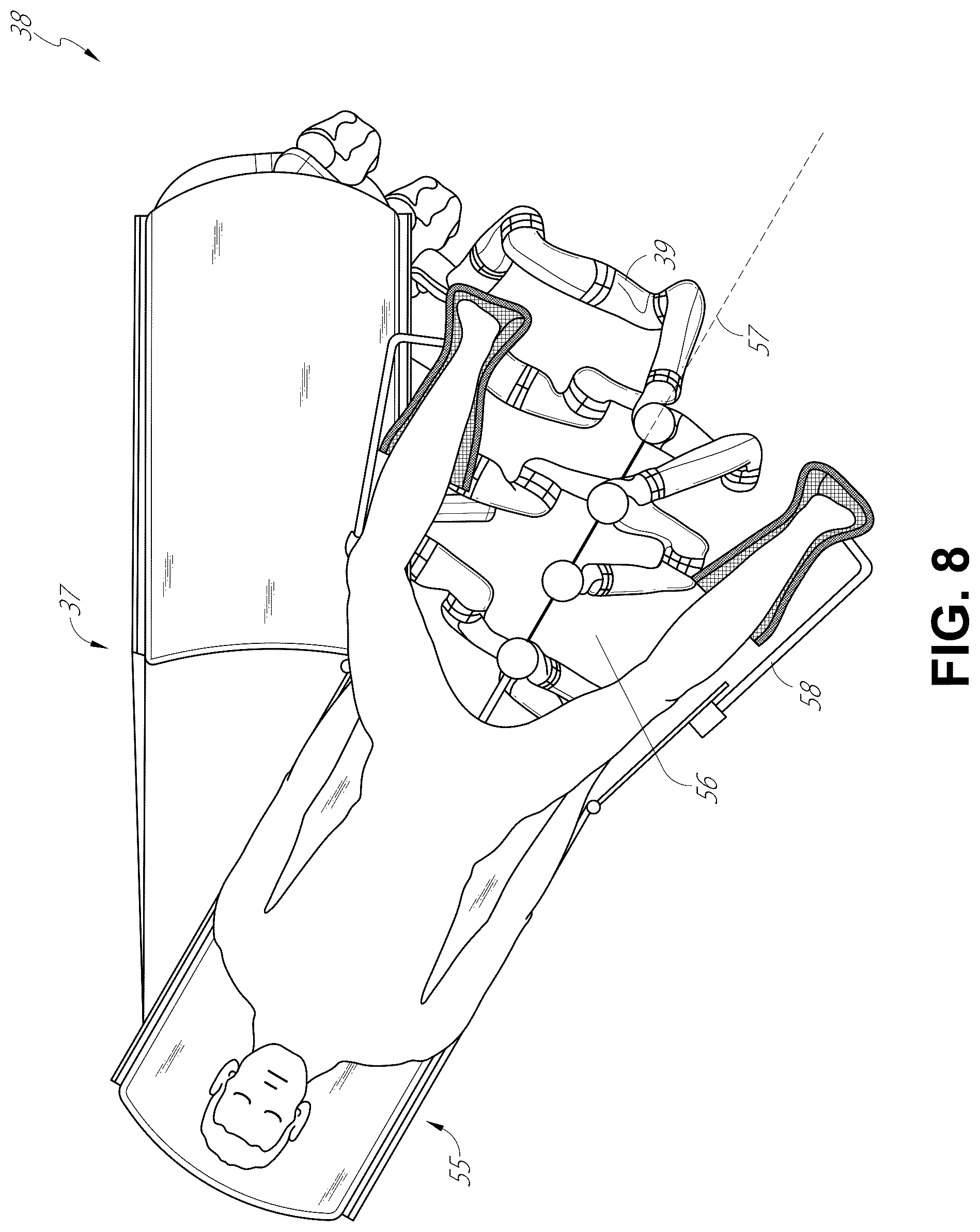 Patent US12310803 Figure 8 – Functional indicators for robotic medical systems