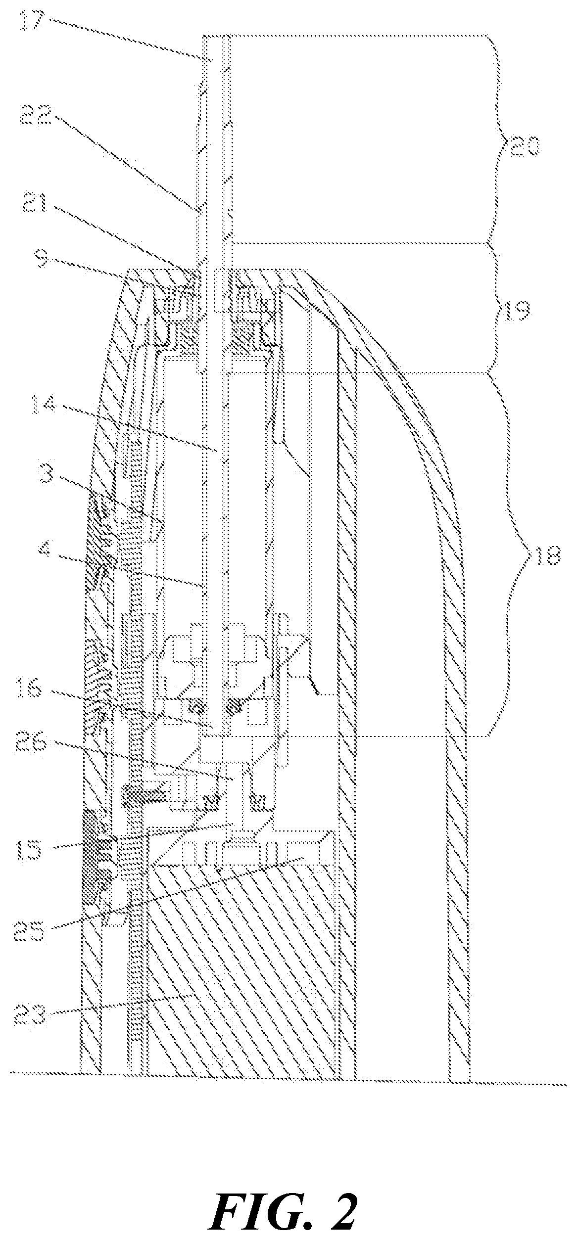 Patent US12310810 Figure 2 – Oral care device