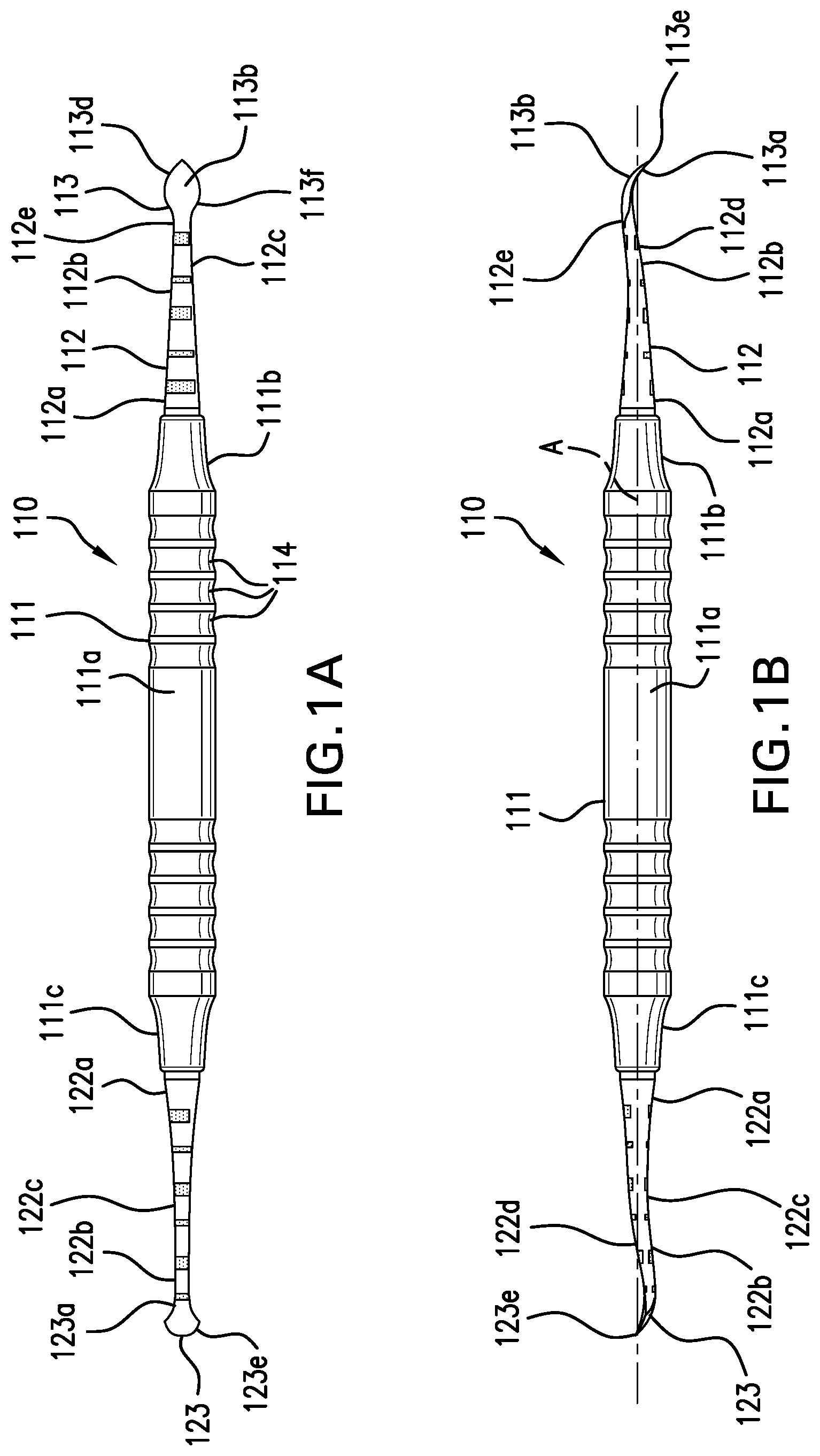 Patent US12310814 Figure 1 – Devices for conducting subperiosteal minimally invasive aesthetic jaw bone grafting augmentation and their use