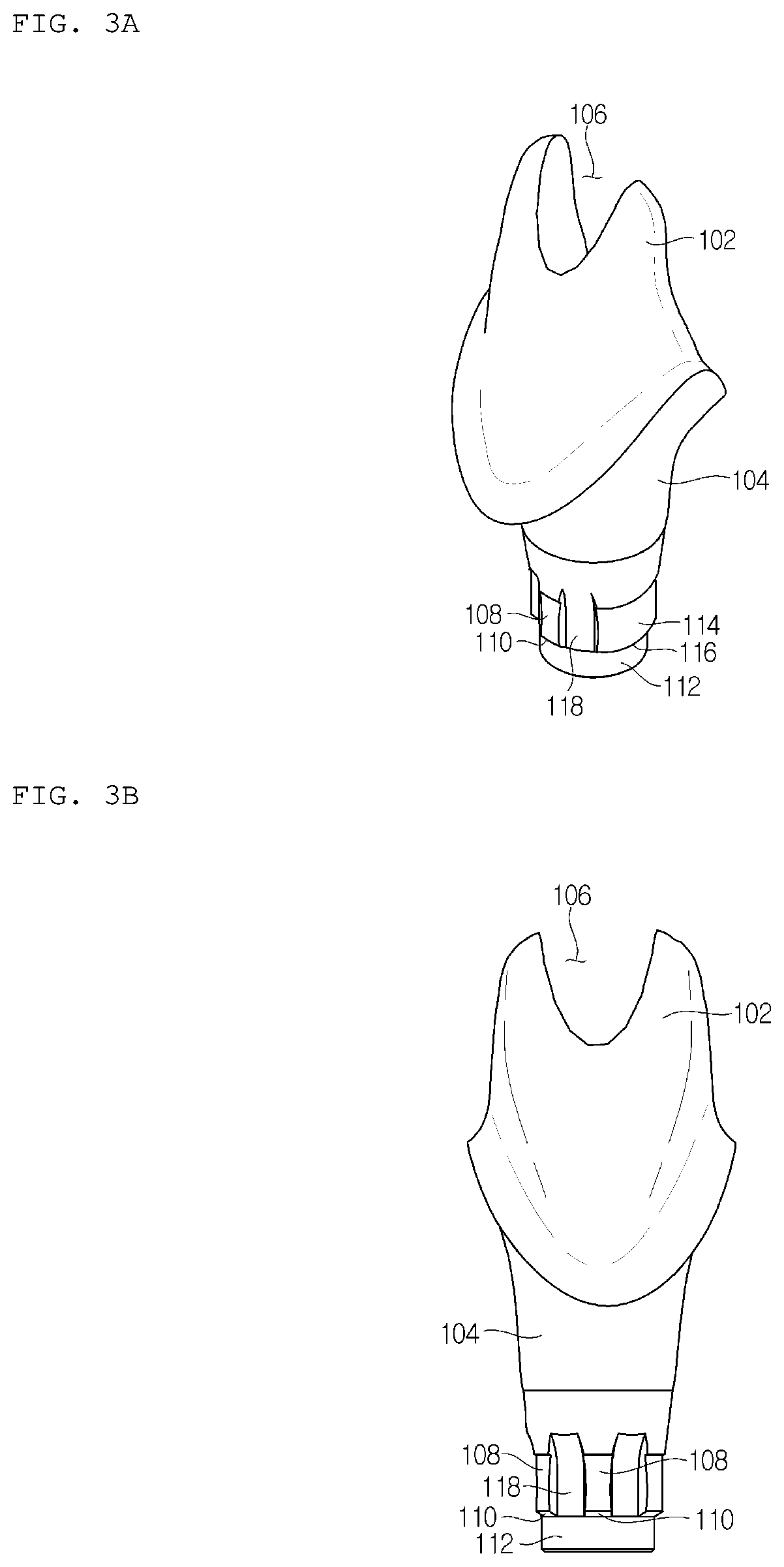Patent US12310817 Figure 3 – Fixture engagement structure, fixture and dental implant assembly