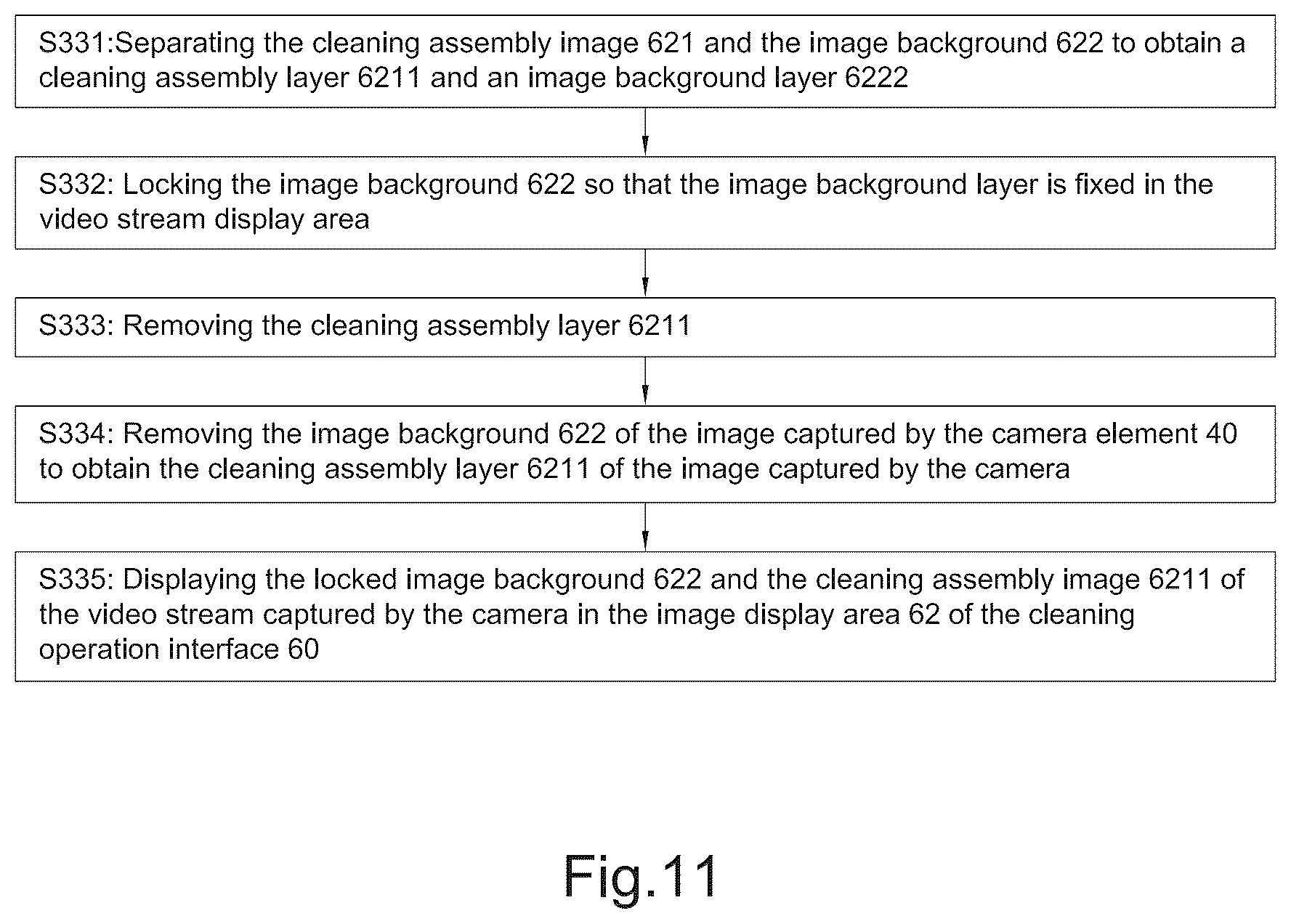 Patent US12310820 Figure 13 – Image processing method and operation interface for ear cleaning arrangement