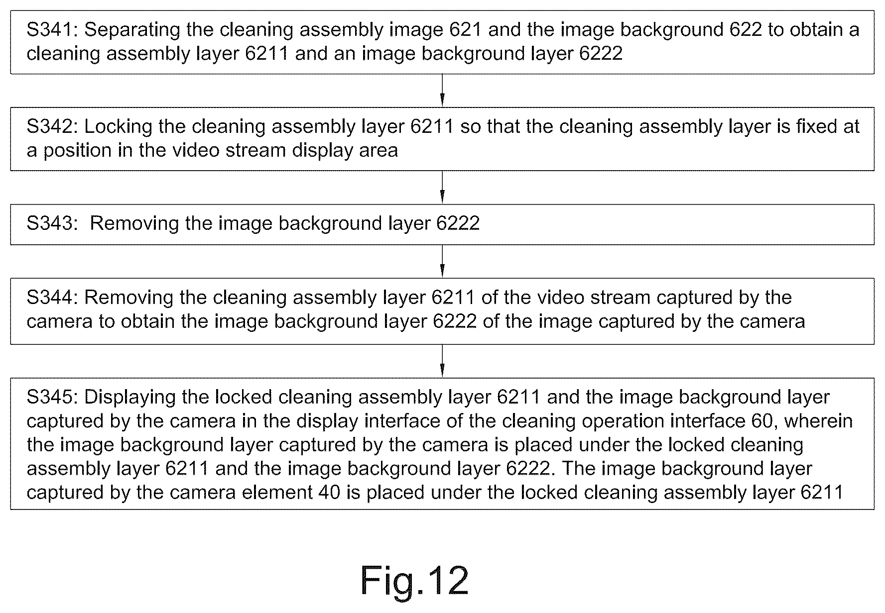 Patent US12310820 Figure 14 – Image processing method and operation interface for ear cleaning arrangement
