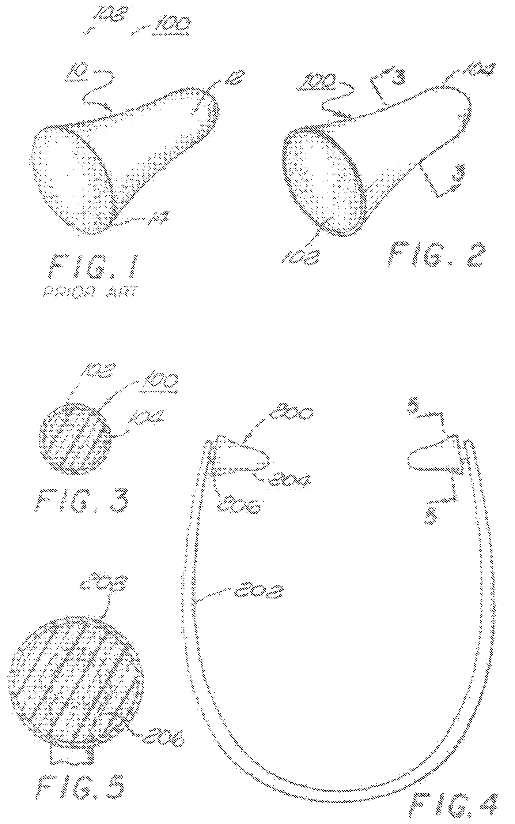 Patent US12310821 Figure 1 – Foam earplug with transdermal material