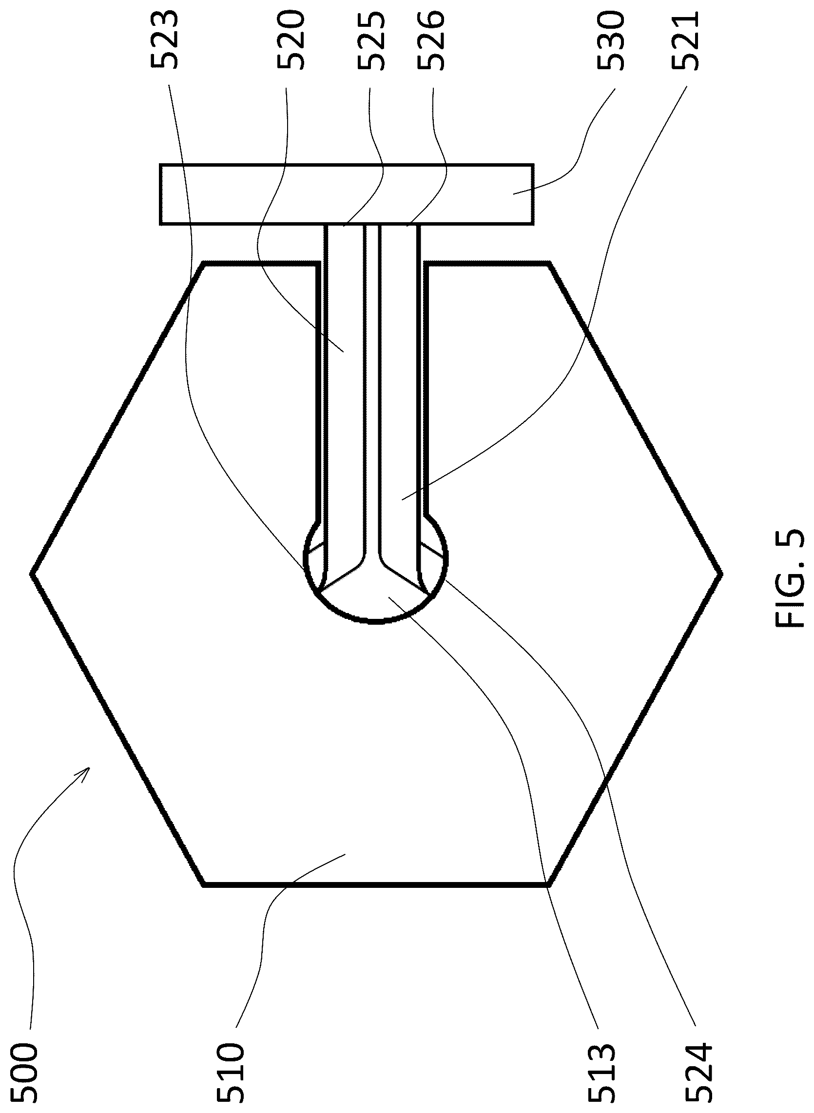 Patent US12310824 Figure 5 – Surgical dressing for drains