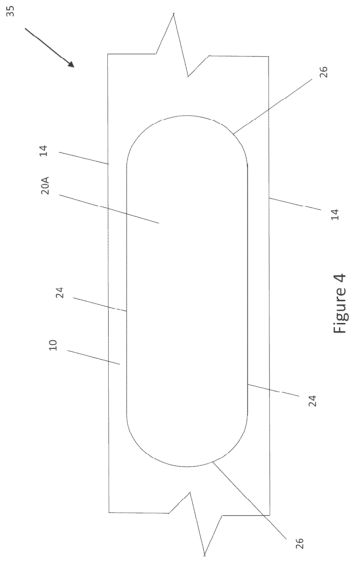 Patent US12310825 Figure 12 – Absorbent article with conforming features