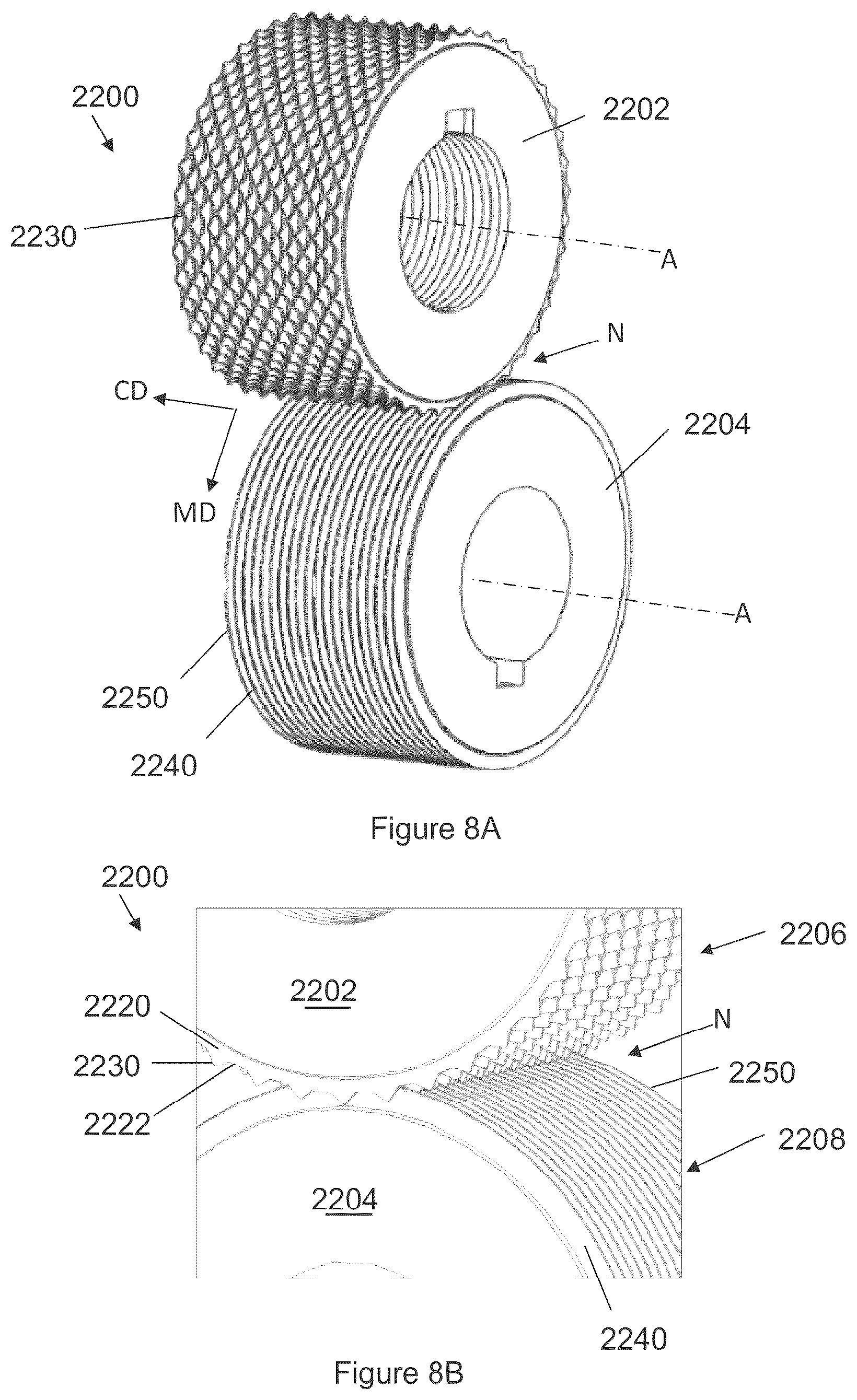 Patent US12310825 Figure 19 – Absorbent article with conforming features