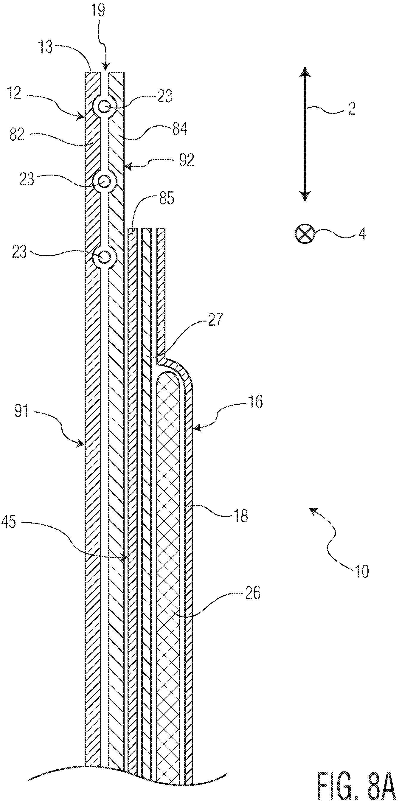 Patent US12310827 Figure 8 – Front or rear opening closed-sided absorbent articles