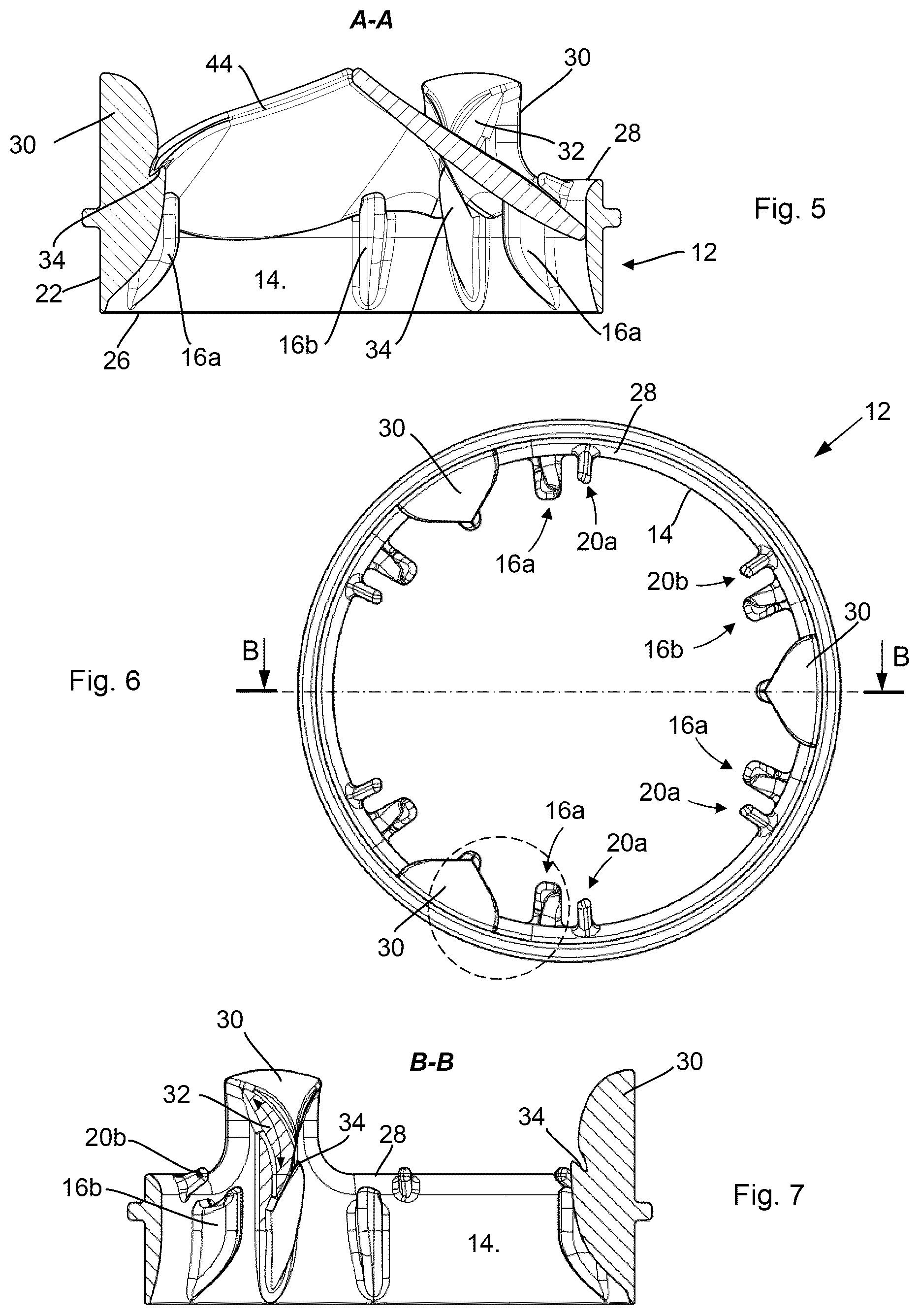 Patent US12310844 Figure 3 – Mechanical prosthetic heart valve