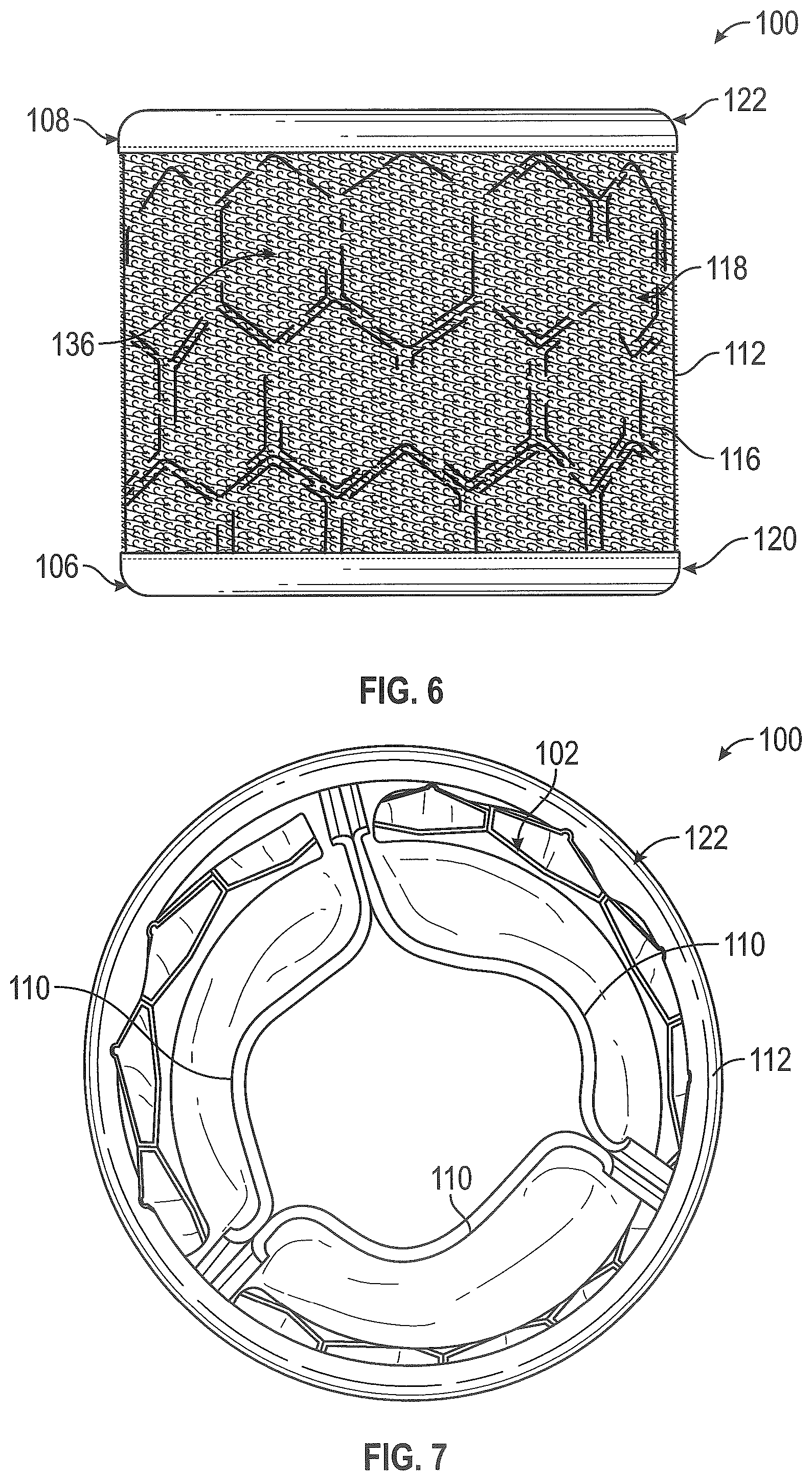 Patent US12310846 Figure 7 – Covered prosthetic heart valve