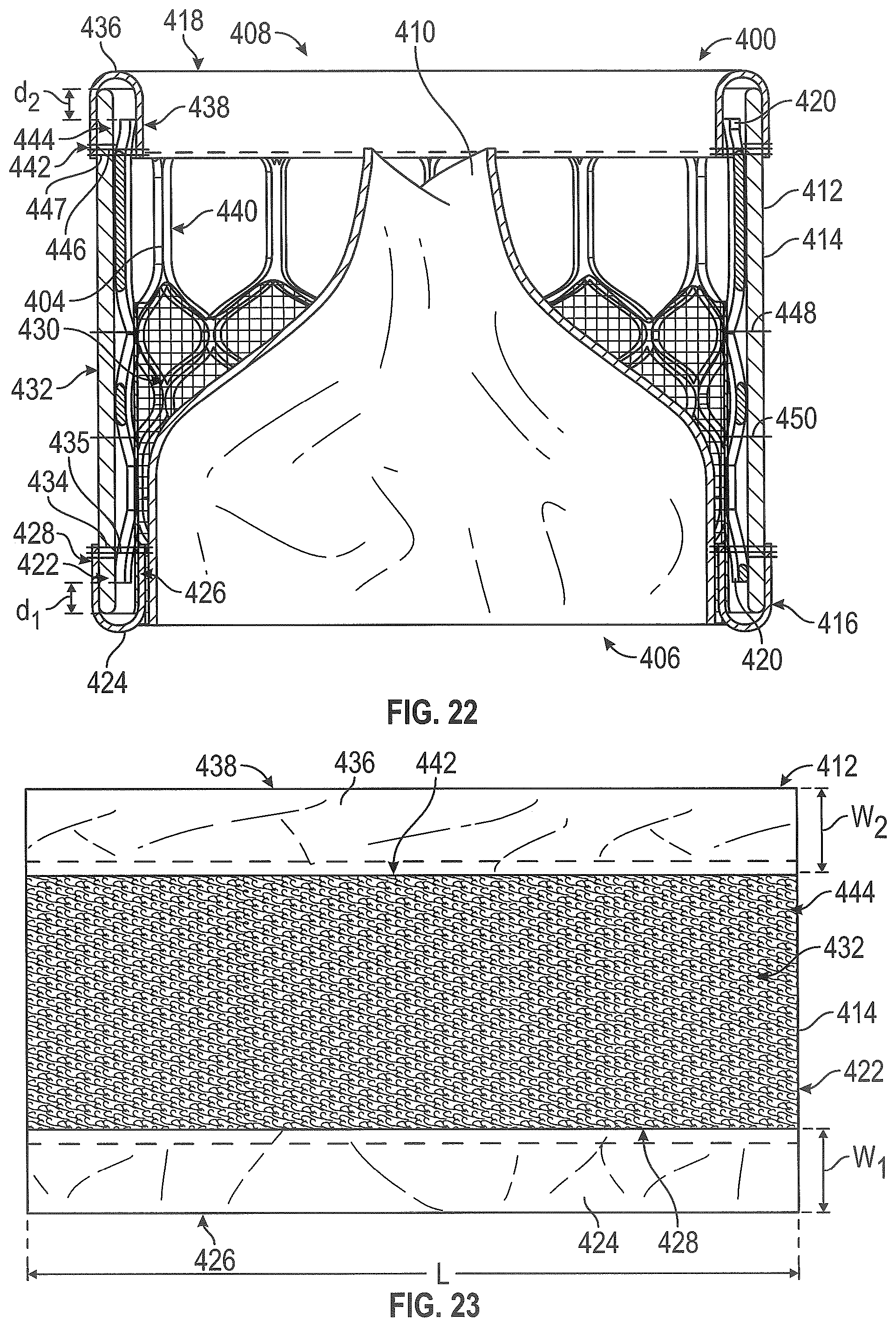 Patent US12310846 Figure 16 – Covered prosthetic heart valve
