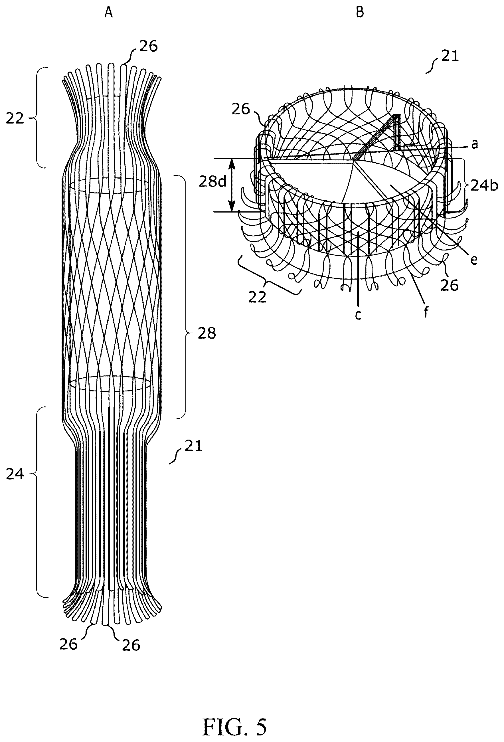 Patent US12310849 Figure 5 – Valve prosthesis