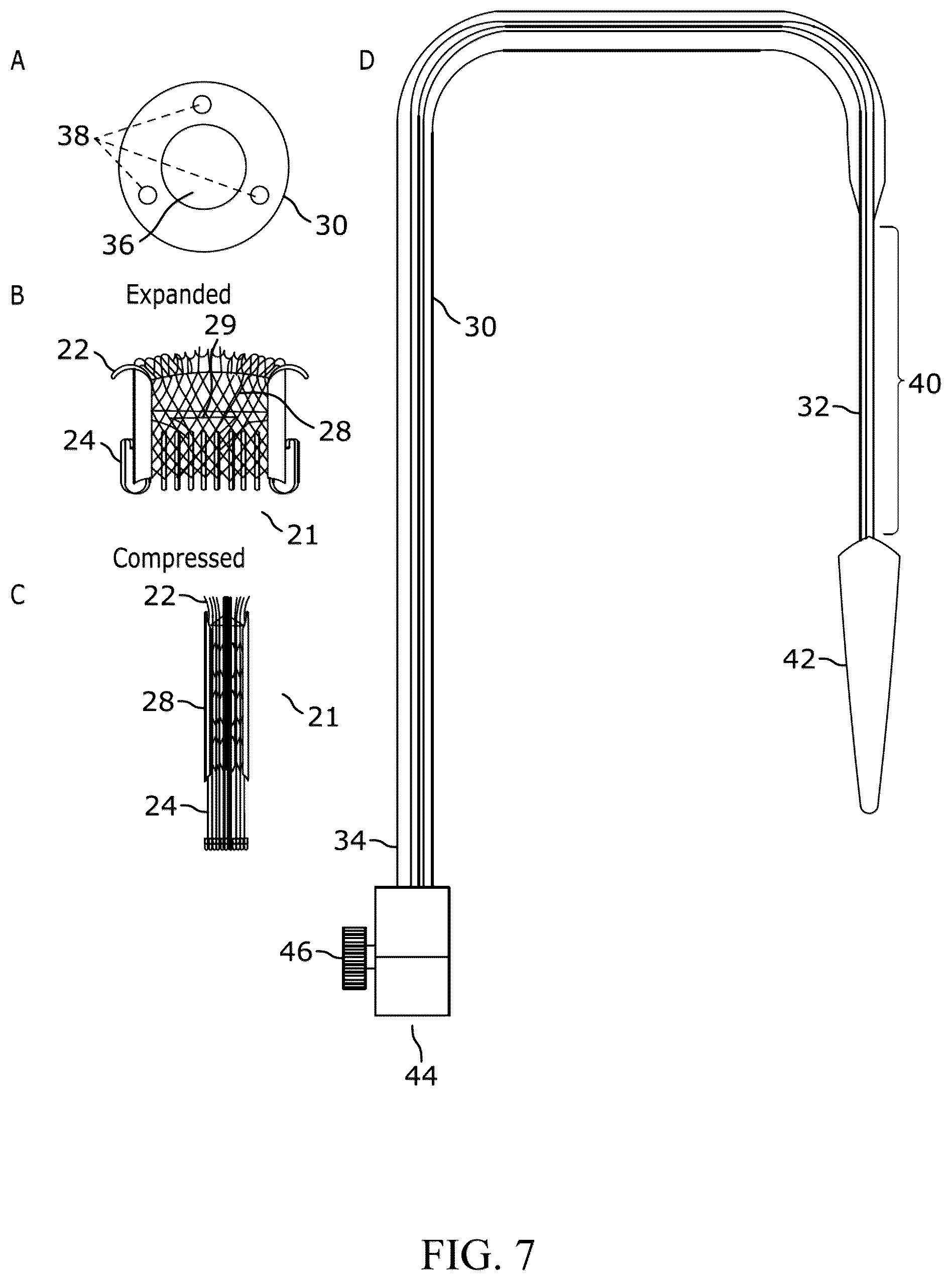 Patent US12310849 Figure 7 – Valve prosthesis
