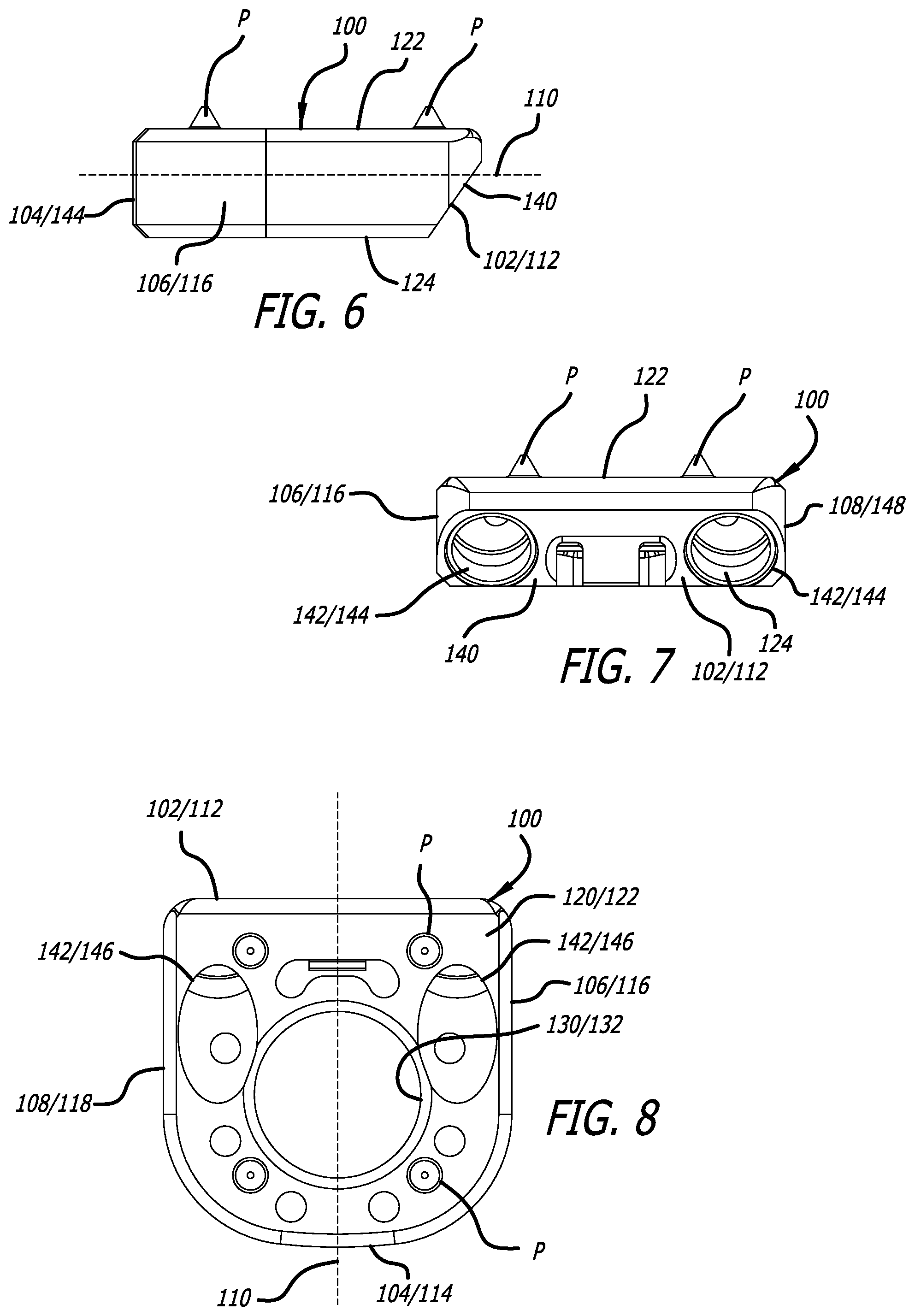 Patent US12310855 Figure 6 – End cap and bone screw for use therewith