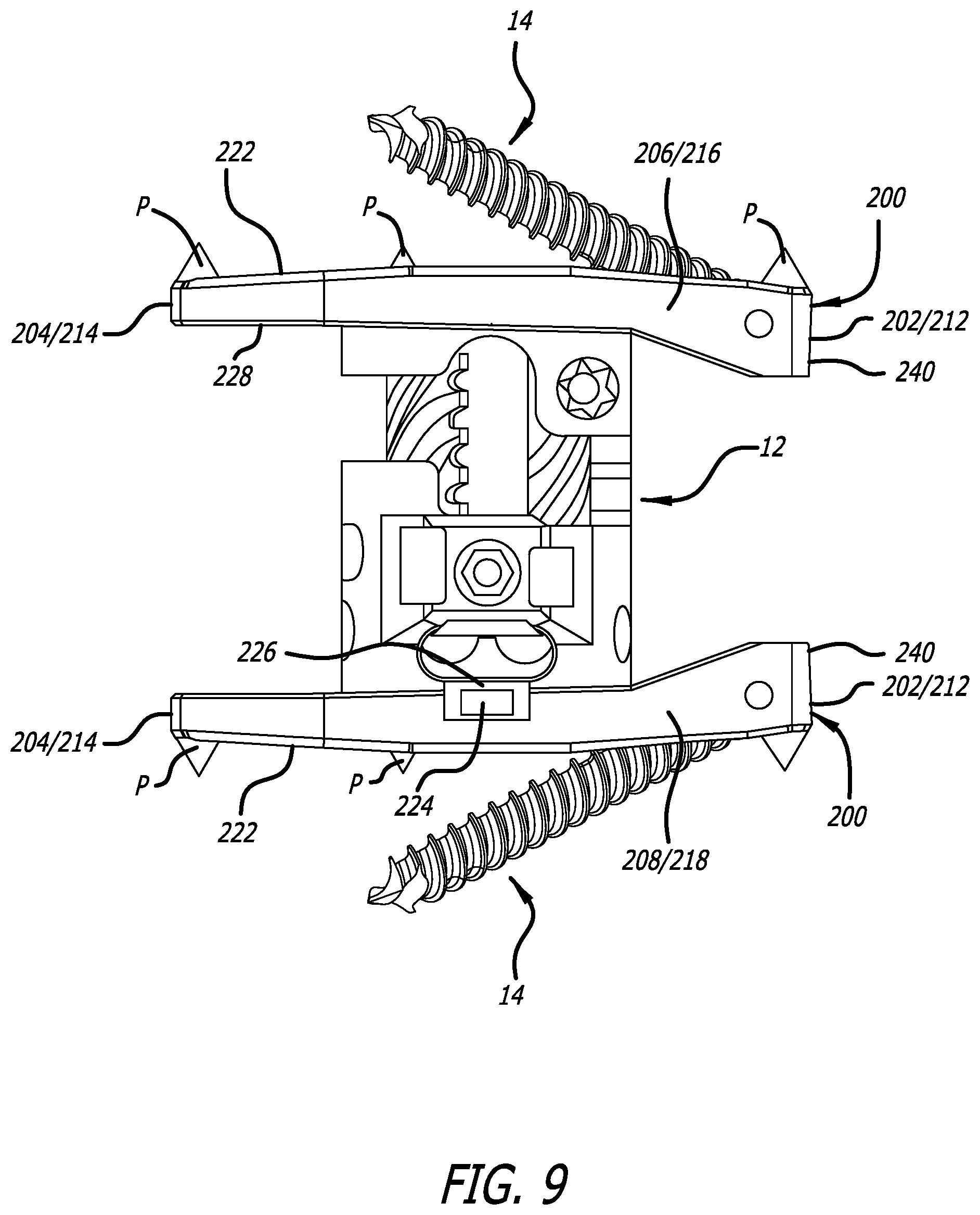 Patent US12310855 Figure 7 – End cap and bone screw for use therewith