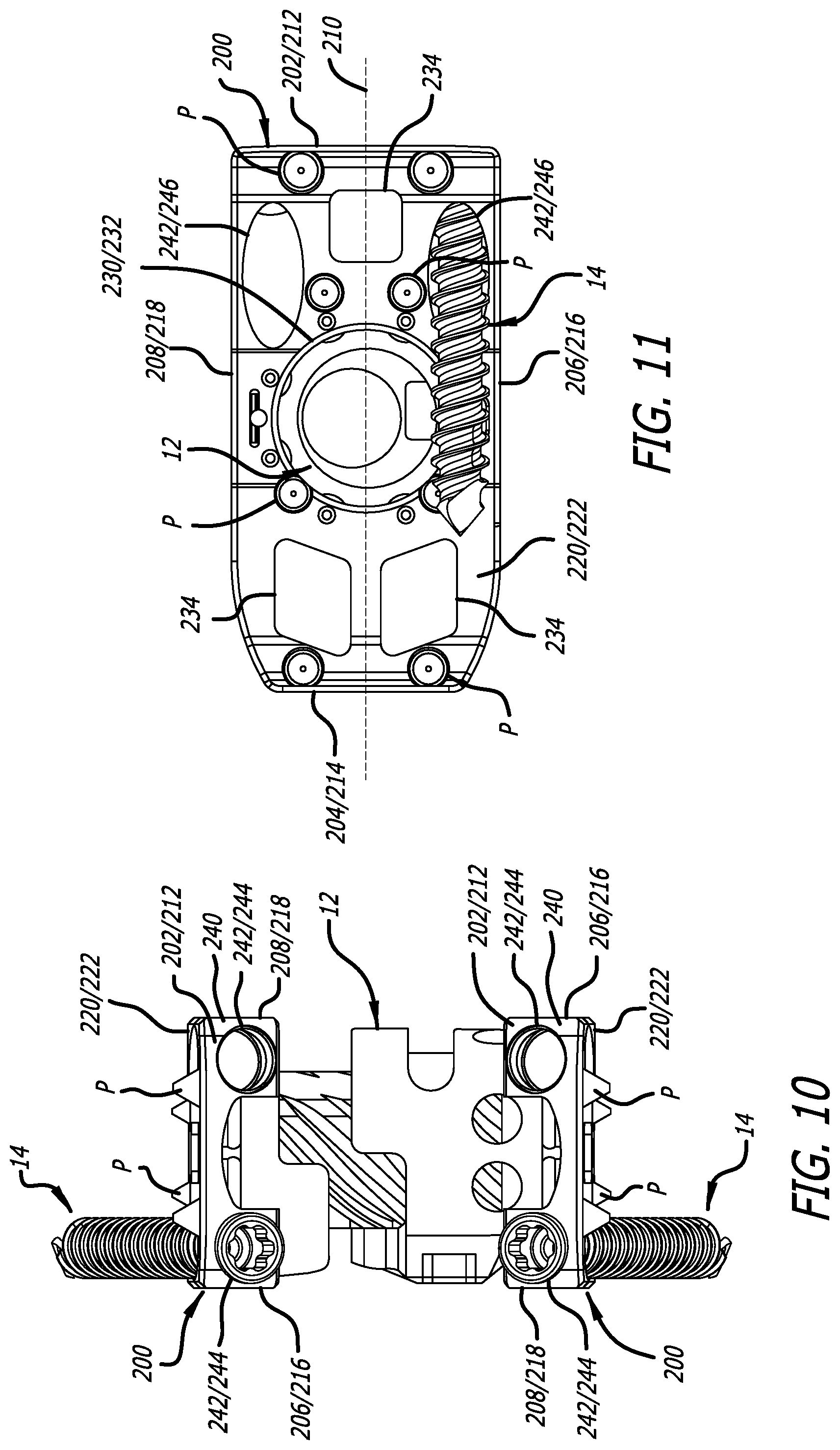 Patent US12310855 Figure 8 – End cap and bone screw for use therewith
