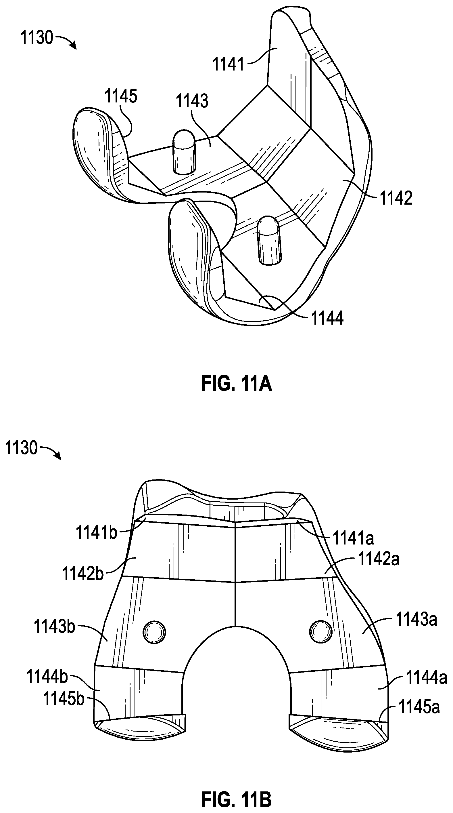 Patent US12310856 Figure 12 – Femoral component for bone conservation