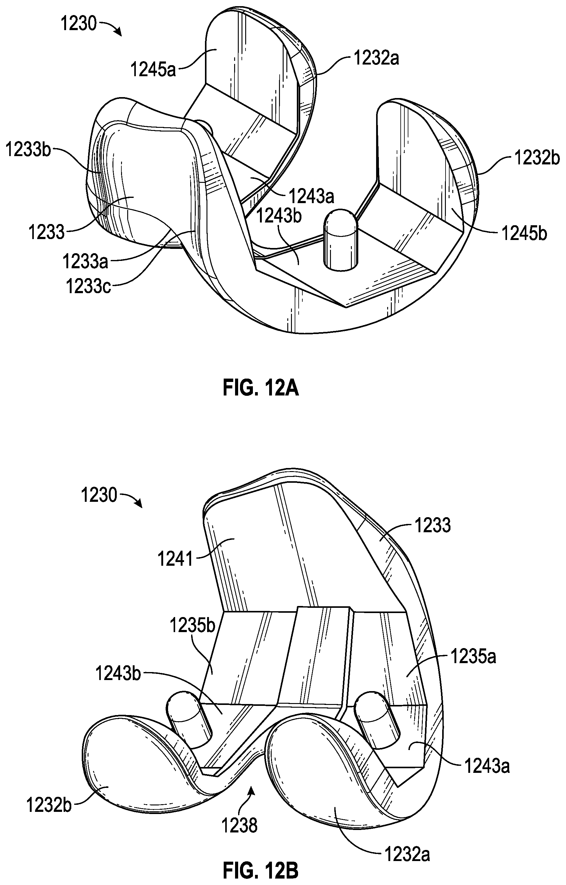 Patent US12310856 Figure 13 – Femoral component for bone conservation